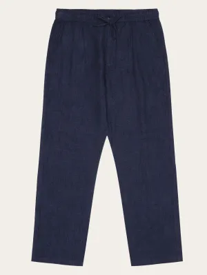 Loose linen pant - Yarndyed - Total Eclipse Knowledge Cotton