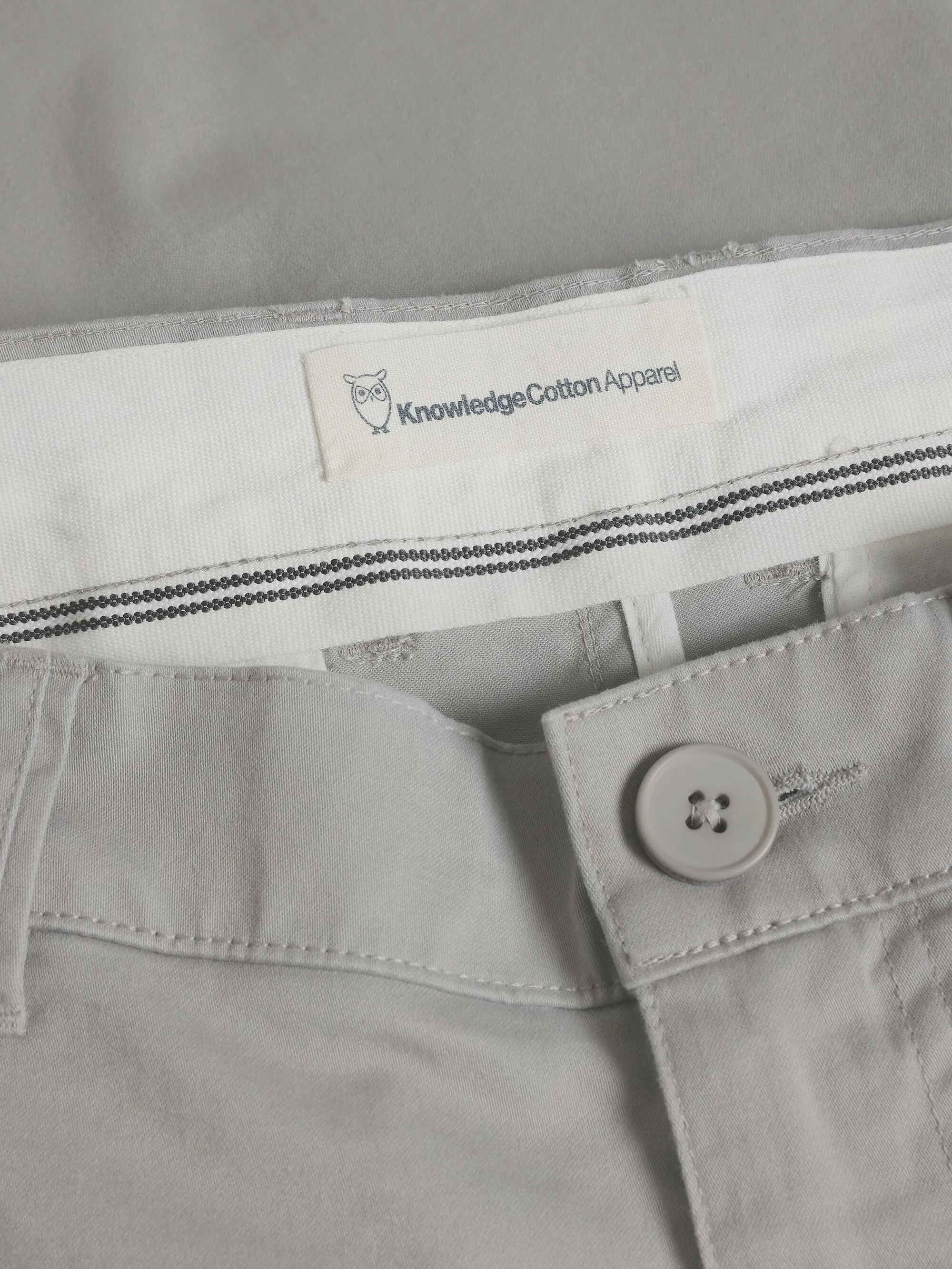 LUCA slim twill chino pants - Alloy Knowledge Cotton