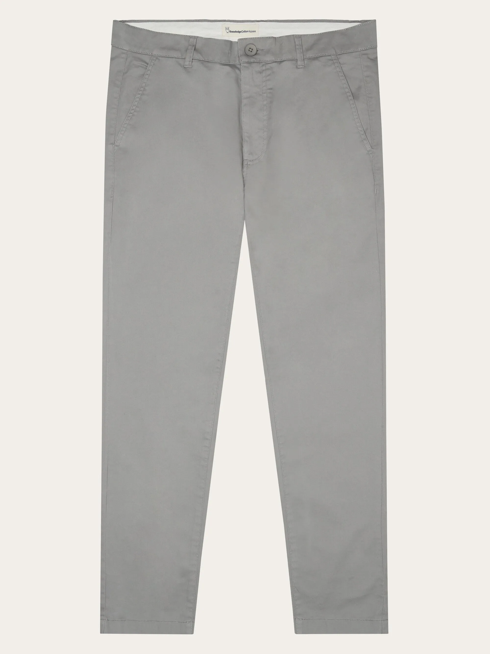 LUCA slim twill chino pants - Alloy Knowledge Cotton