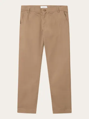 LUCA slim twill chino pants - Tuffet Knowledge Cotton