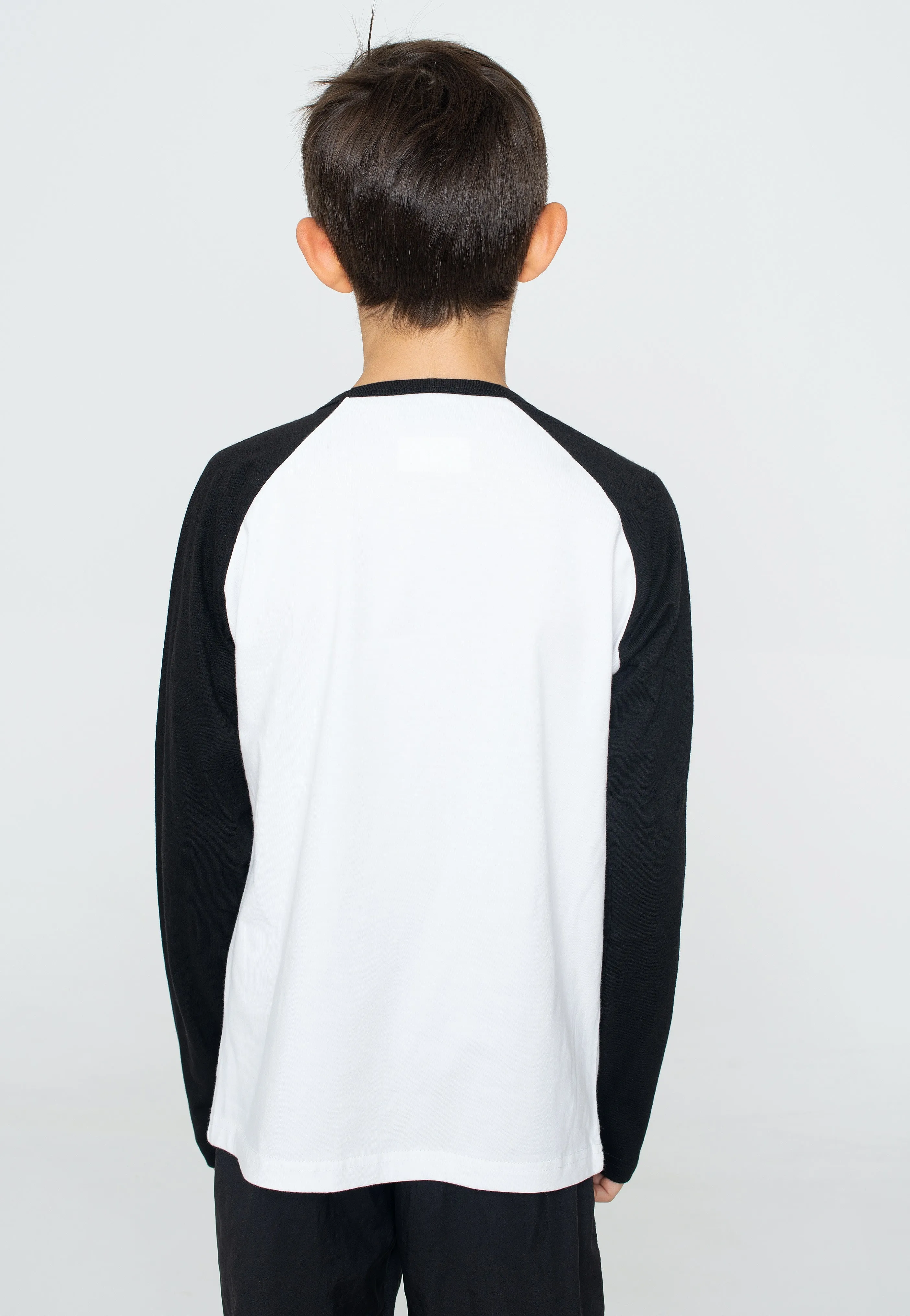 Metallica - Master Of Parents Kids White/Black - Longsleeve