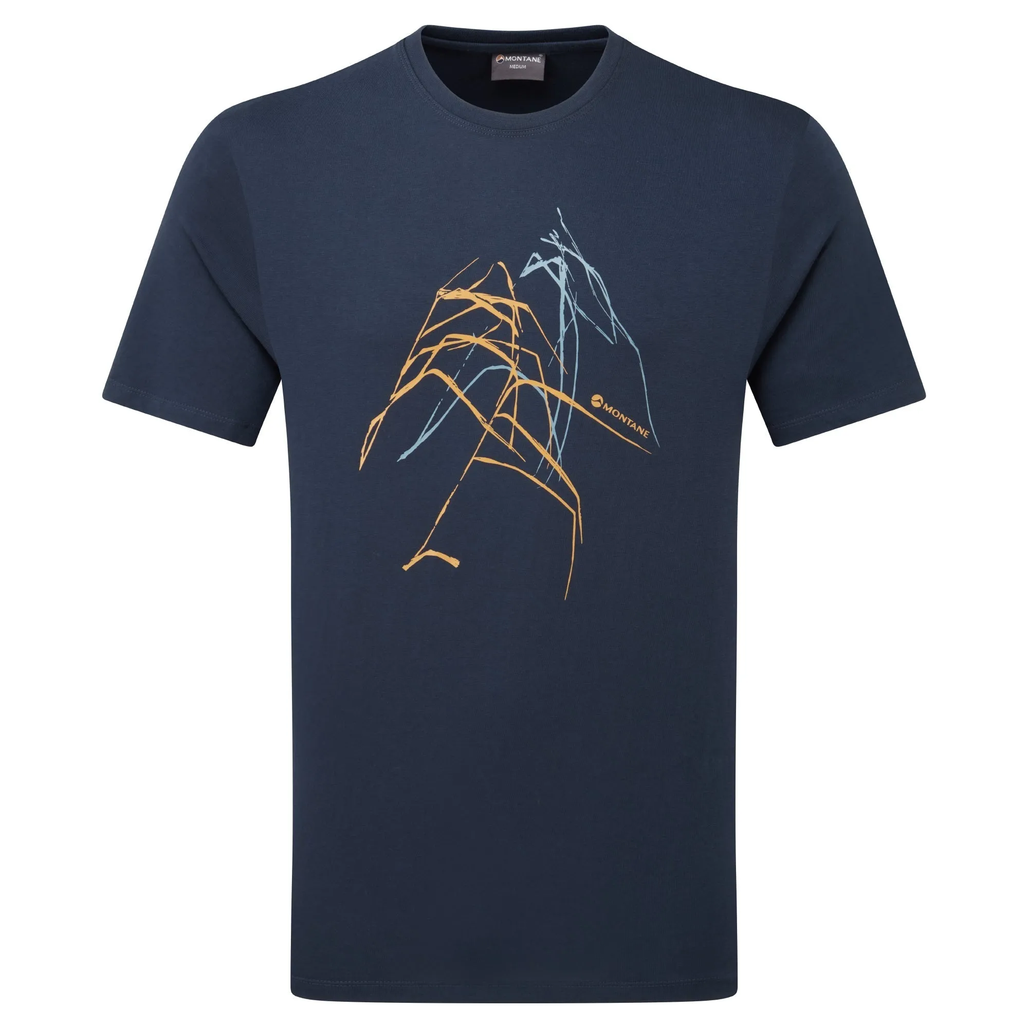 Montane Men's Abstract Mountain T-Shirt Montane