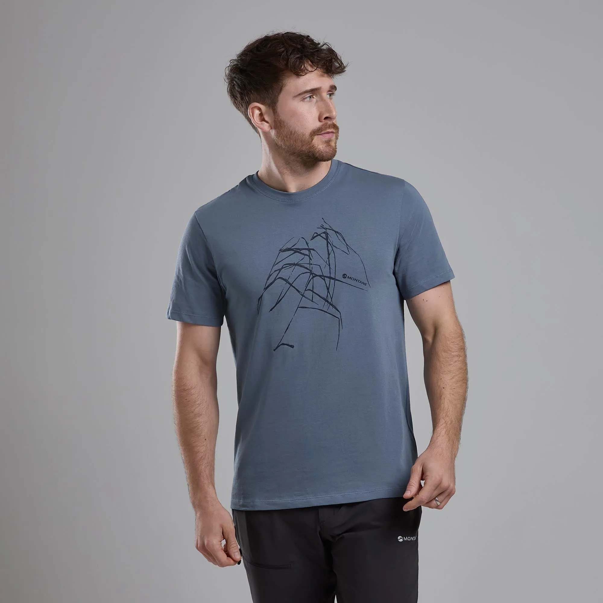 Montane Men's Abstract Mountain T-Shirt Montane