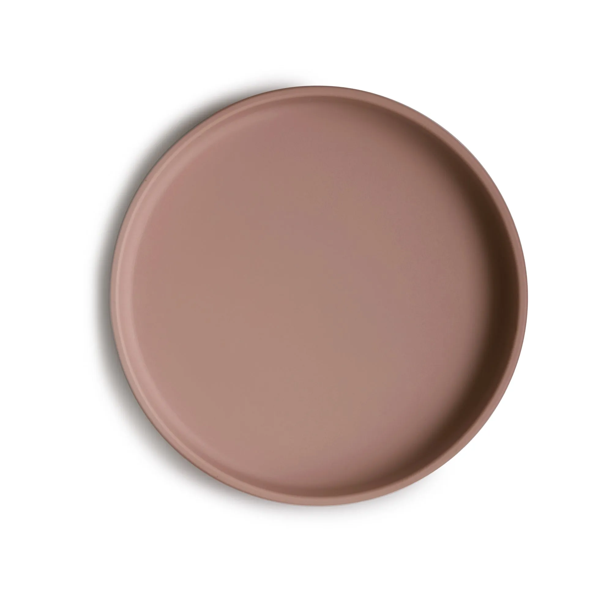 Mushie Kids Classic Silicone Suction Plate Cloud Mauve: A Stay-Put Solution for Mess-Free Mealtimes