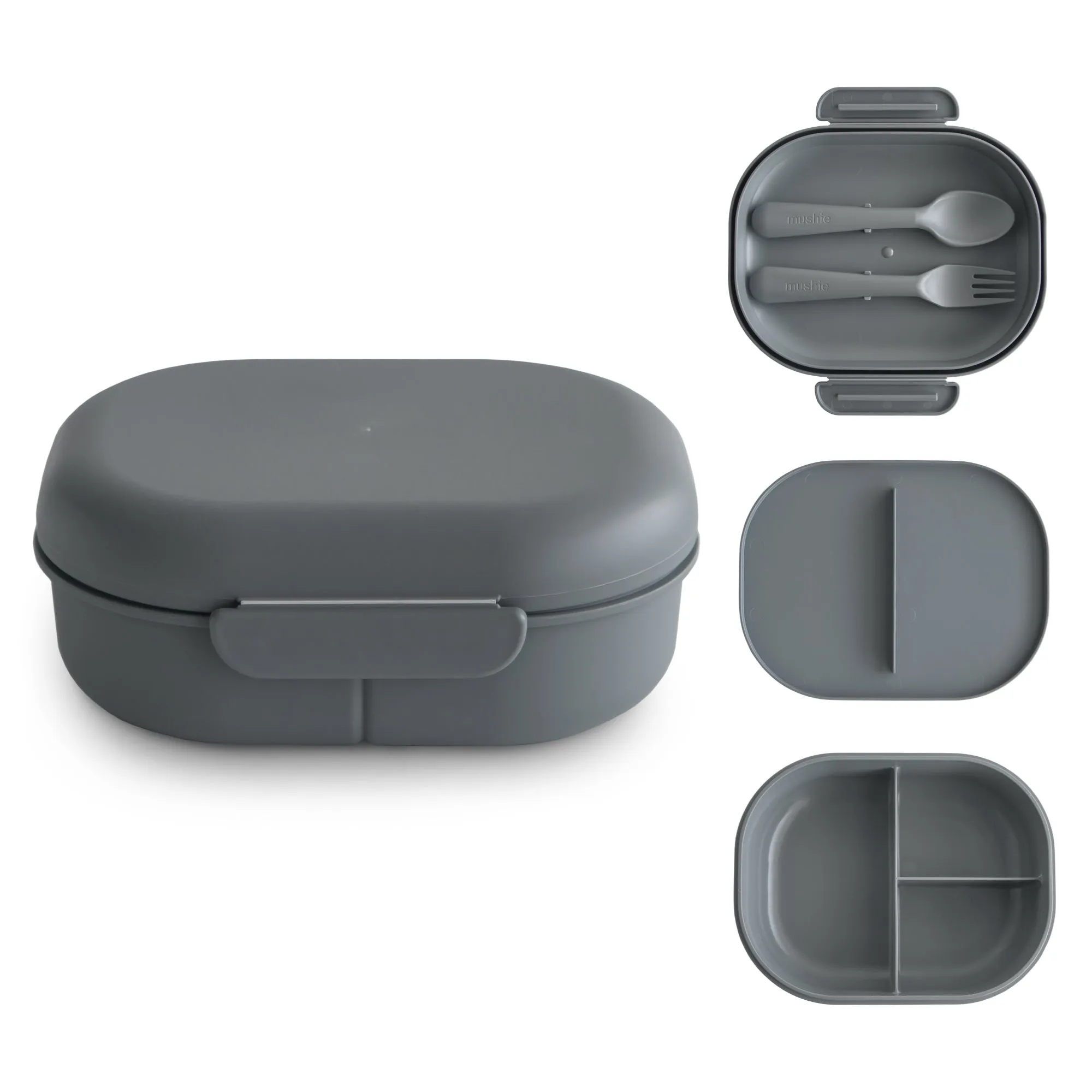 Mushie Kids Lunchbox Smoke: A Stylish and Functional Companion for Mealtime Adventures