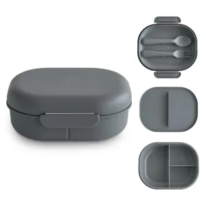 Mushie Kids Lunchbox Smoke: A Stylish and Functional Companion for Mealtime Adventures
