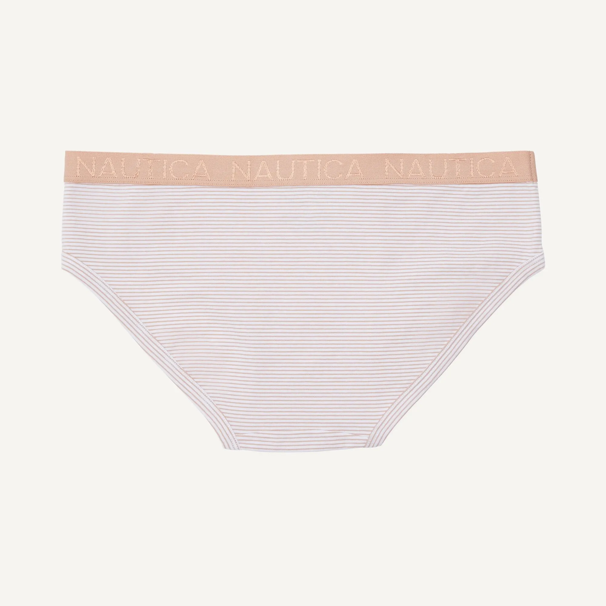 Nautica Womens Stretch-Cotton Hipster Brief, 5-Pack