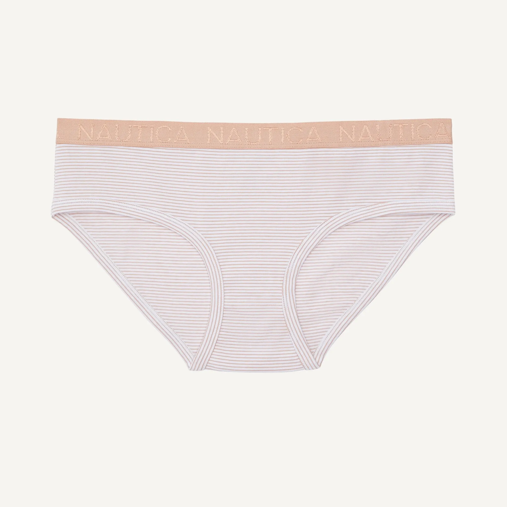 Nautica Womens Stretch-Cotton Hipster Brief, 5-Pack