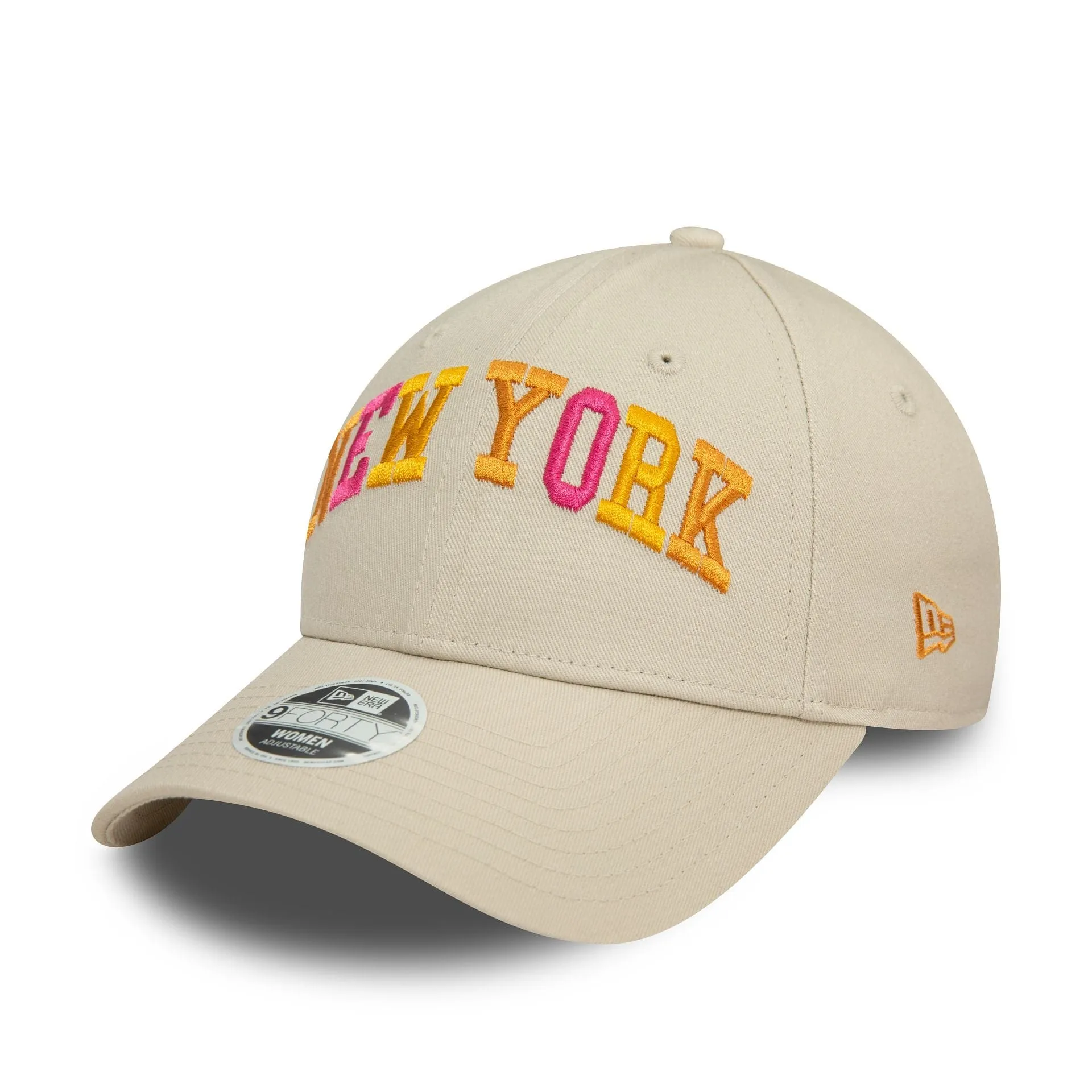 New Era Womens Light Beige 9FORTY Adjustable Cap Billy J