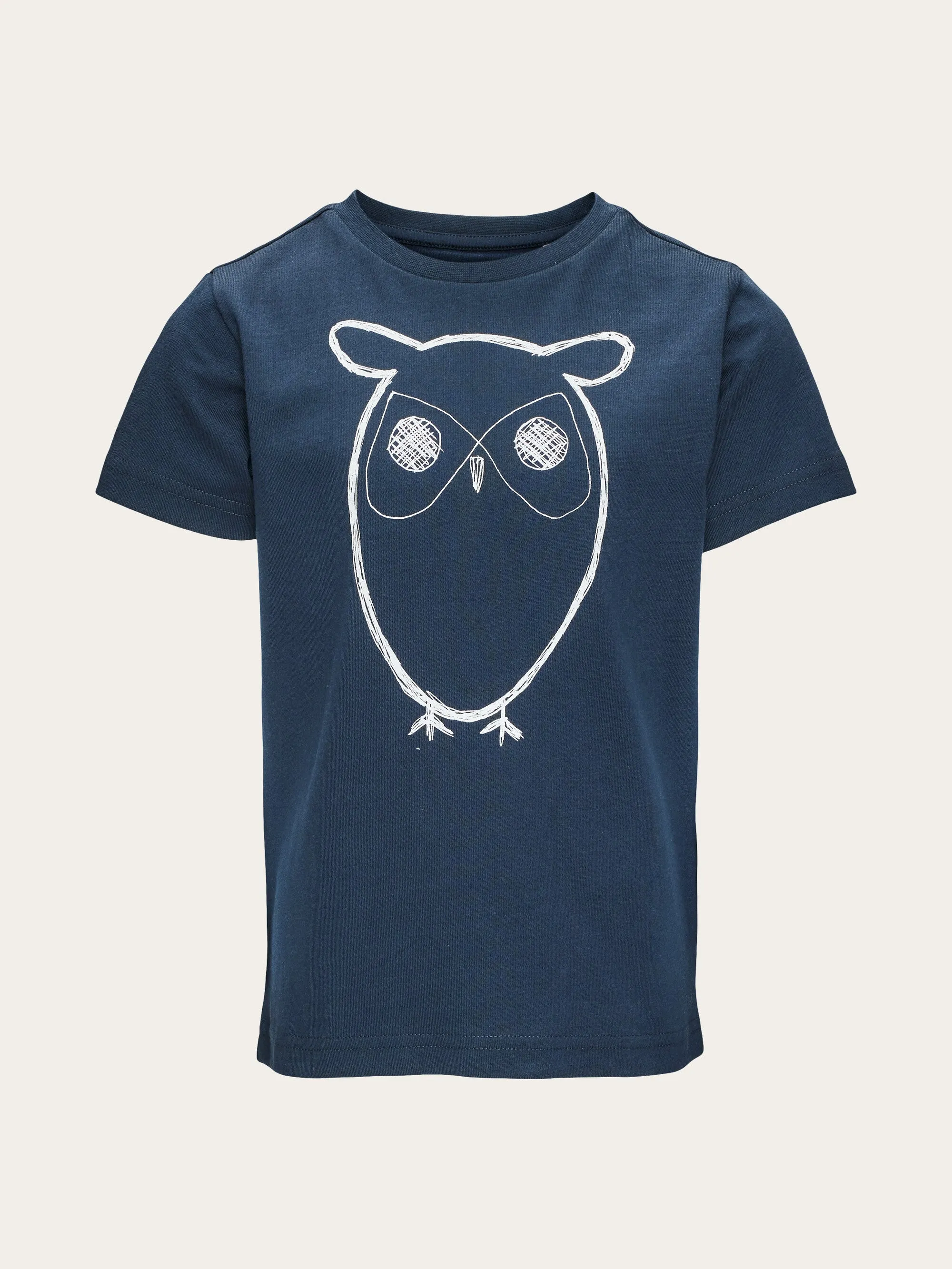 Owl t-shirt - Total Eclipse Knowledge Cotton