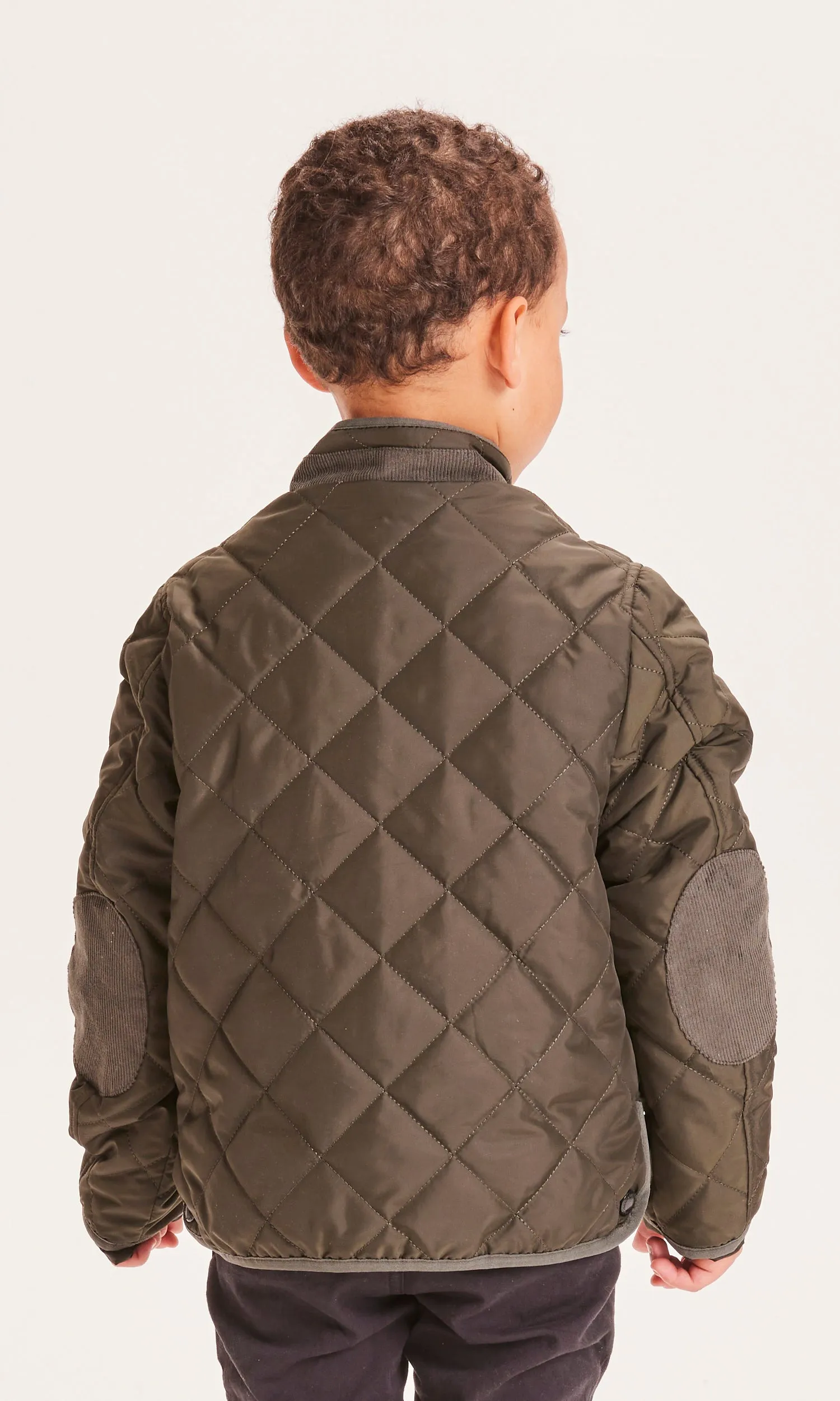REED quilted jacket - Forrest Night Knowledge Cotton