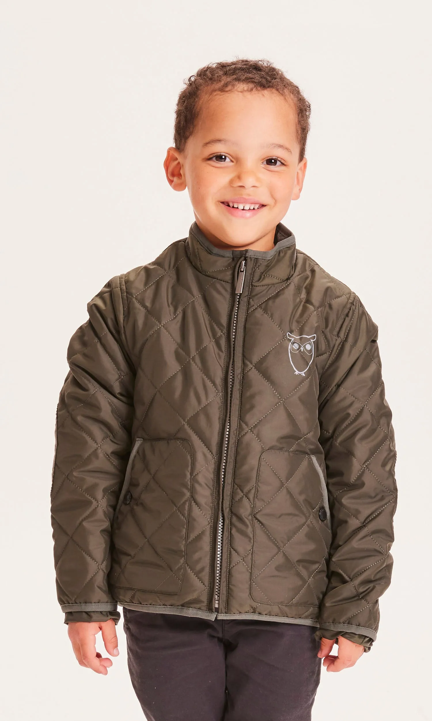 REED quilted jacket - Forrest Night Knowledge Cotton