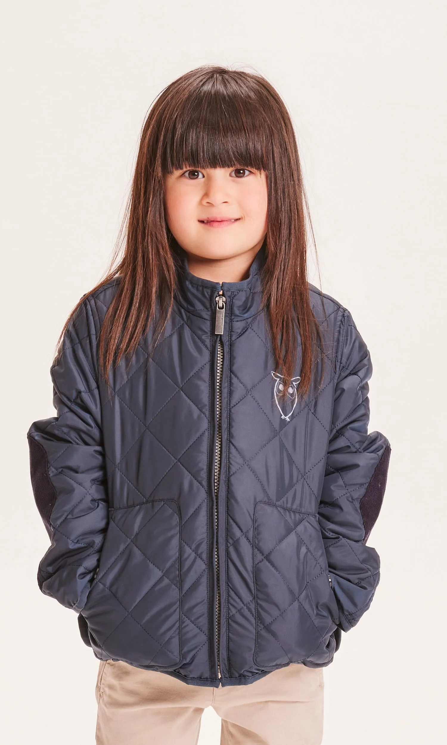 REED quilted jacket - Total Eclipse Knowledge Cotton