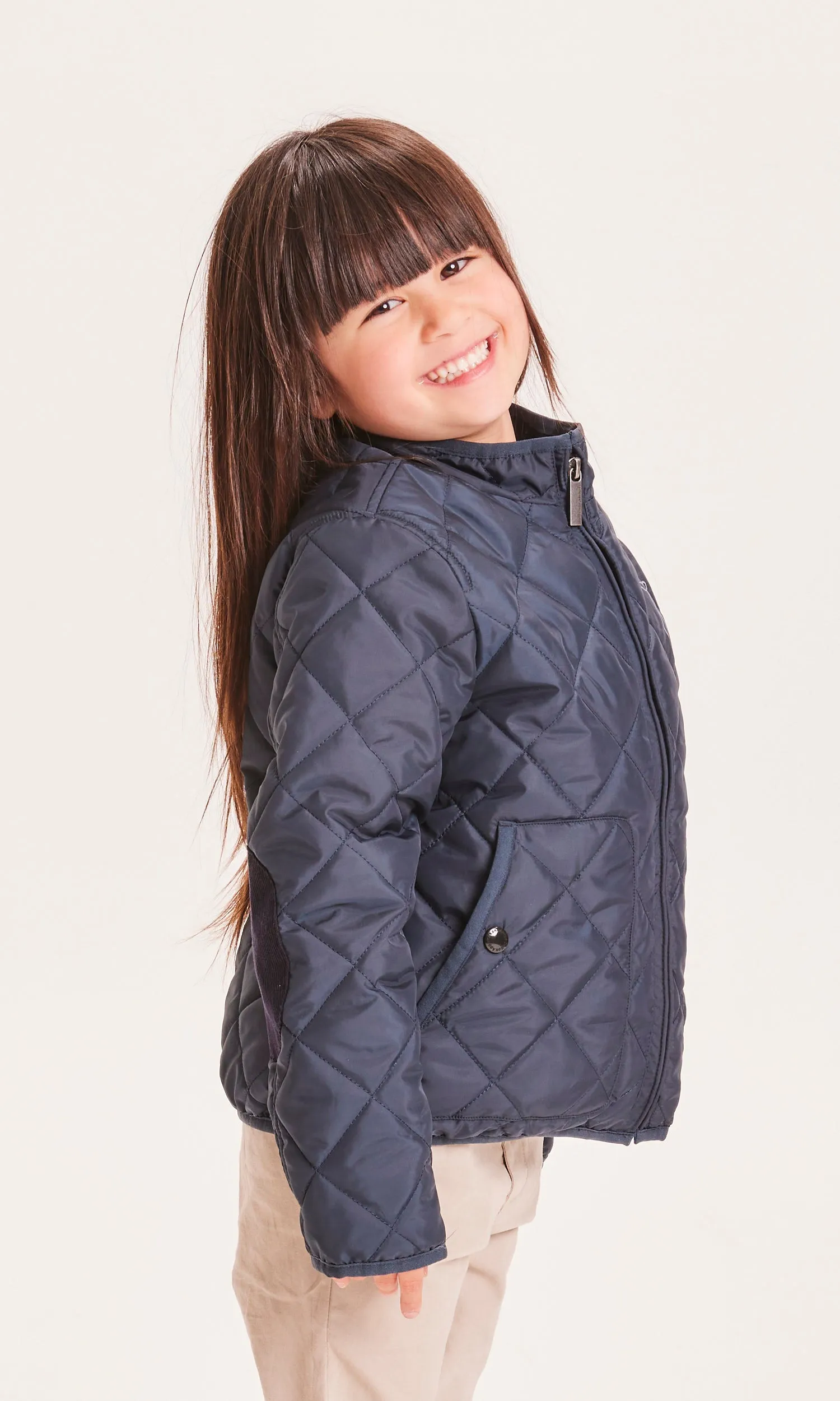 REED quilted jacket - Total Eclipse Knowledge Cotton