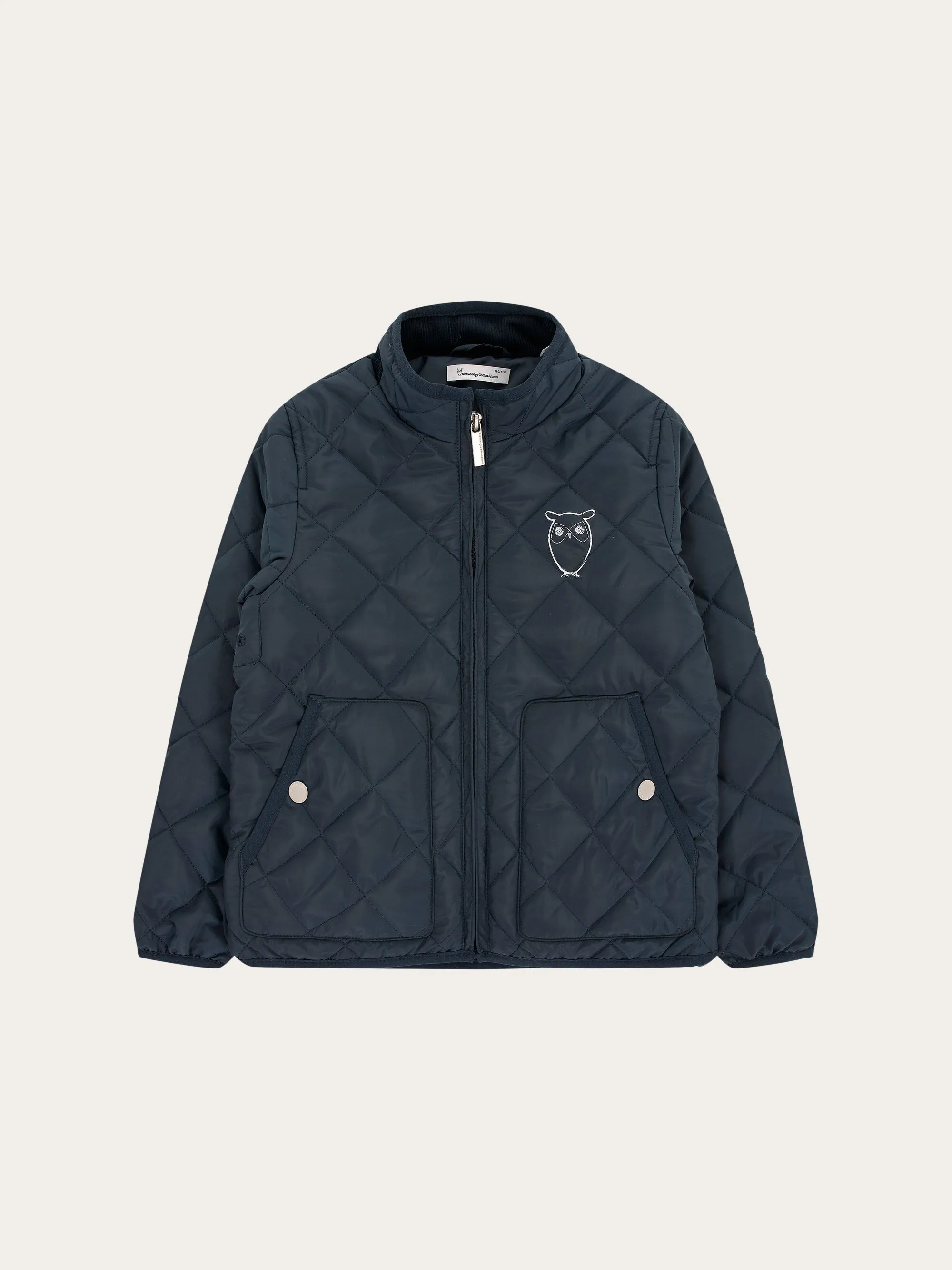 REED quilted jacket - Total Eclipse Knowledge Cotton