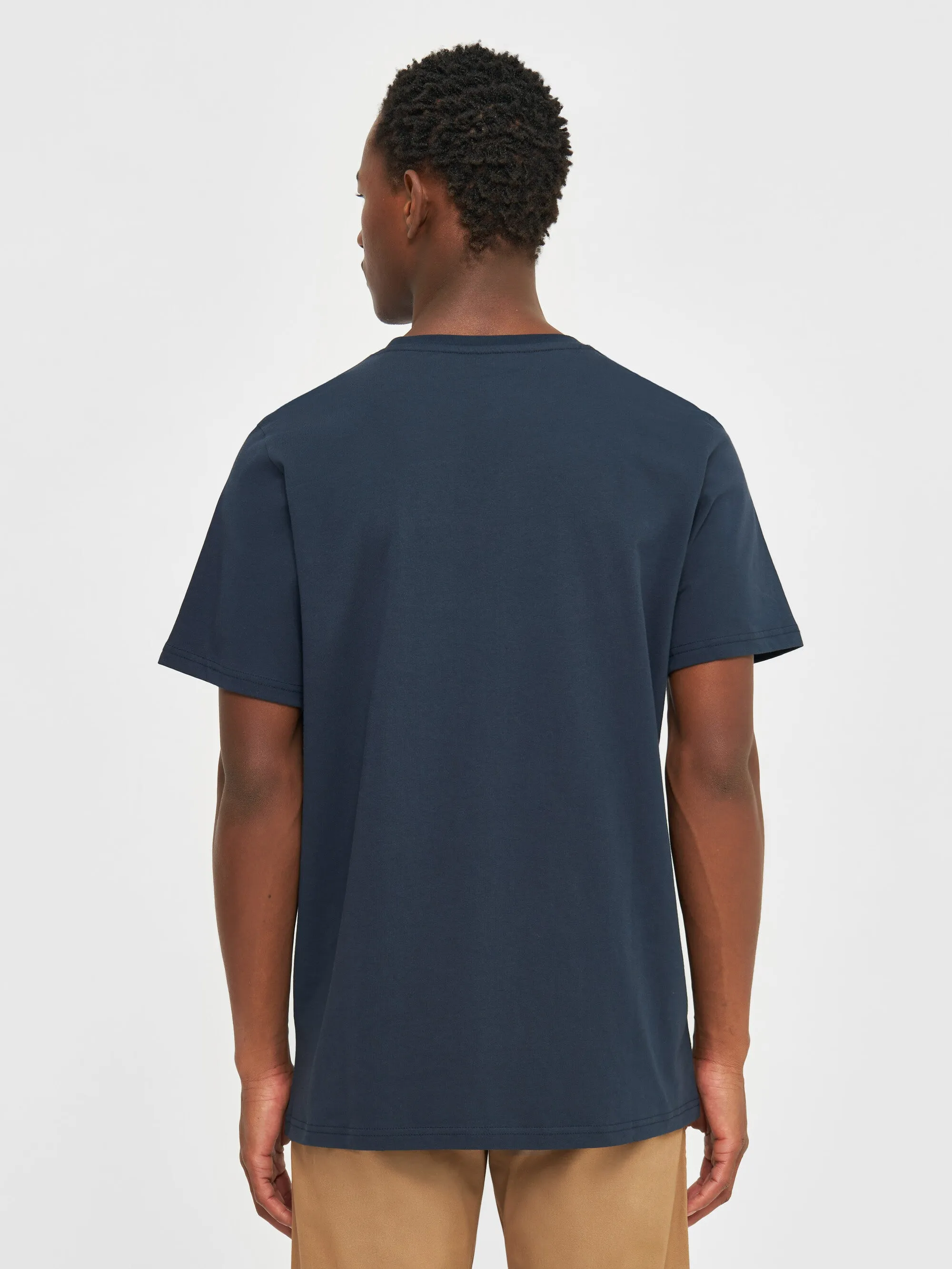 Regular fit Badge t-shirt - Total Eclipse Knowledge Cotton