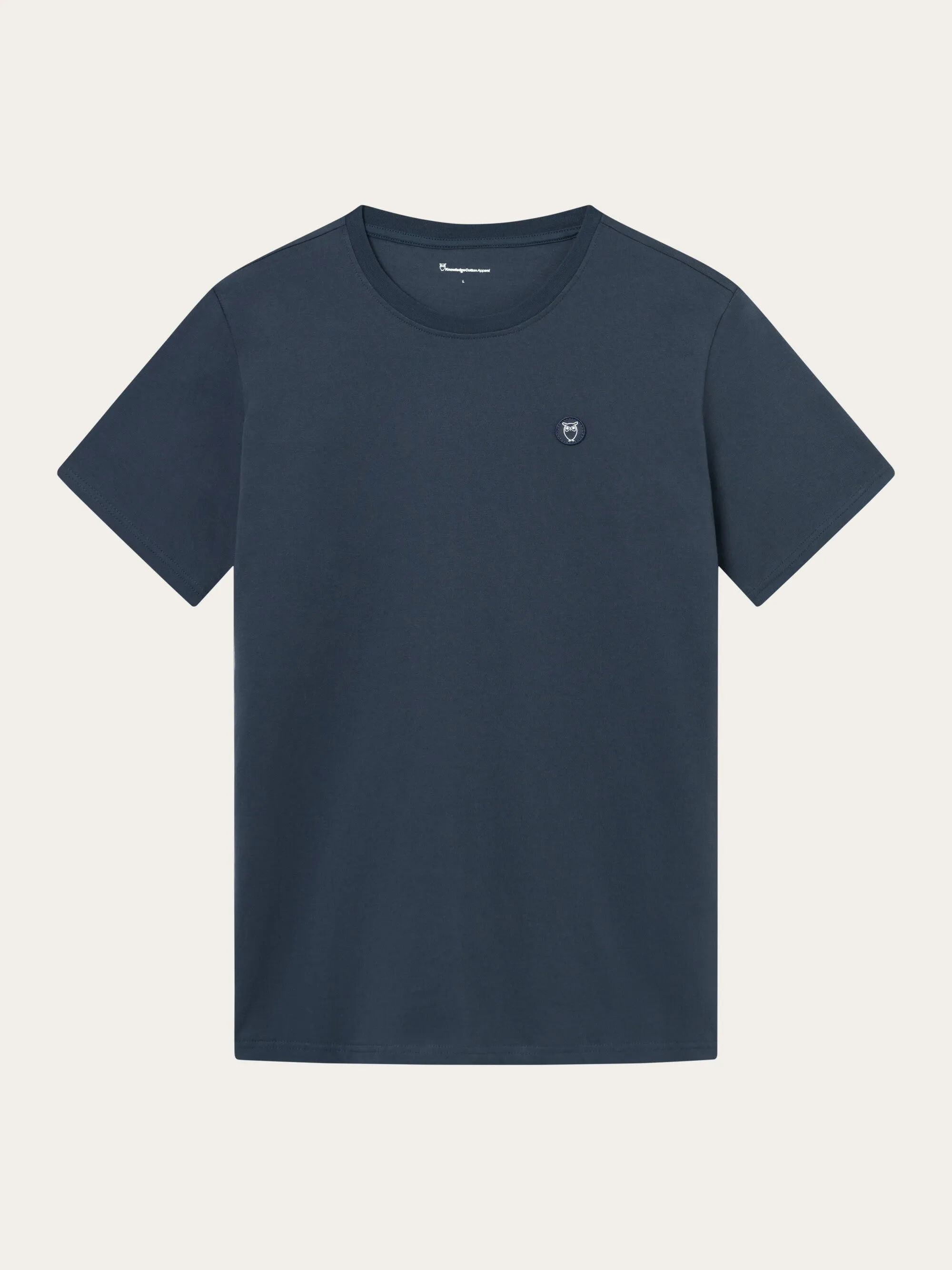 Regular fit Badge t-shirt - Total Eclipse Knowledge Cotton