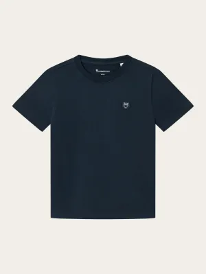 Regular fit badge t-shirt - Total Eclipse Knowledge Cotton