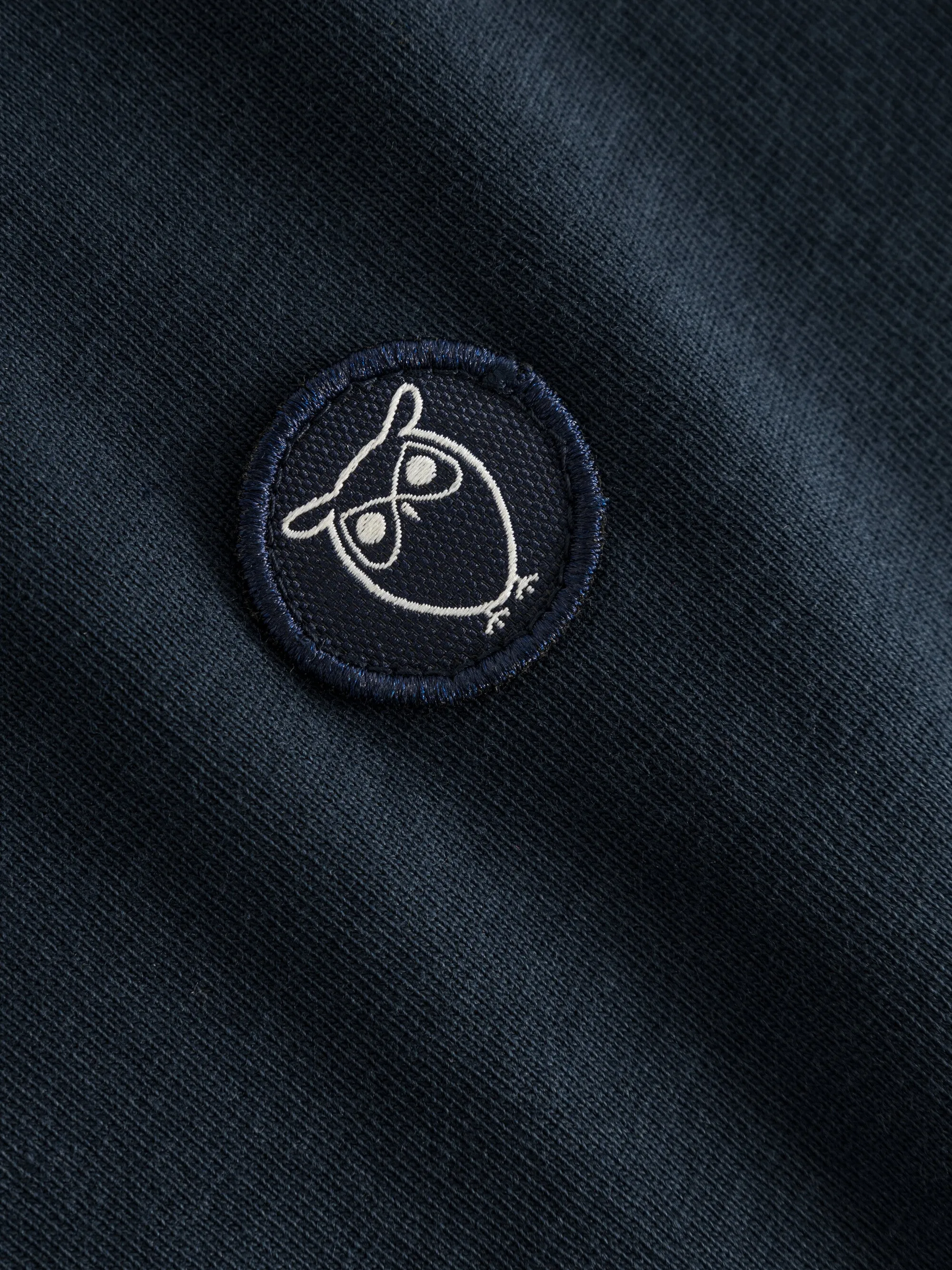 Regular fit badge t-shirt - Total Eclipse Knowledge Cotton