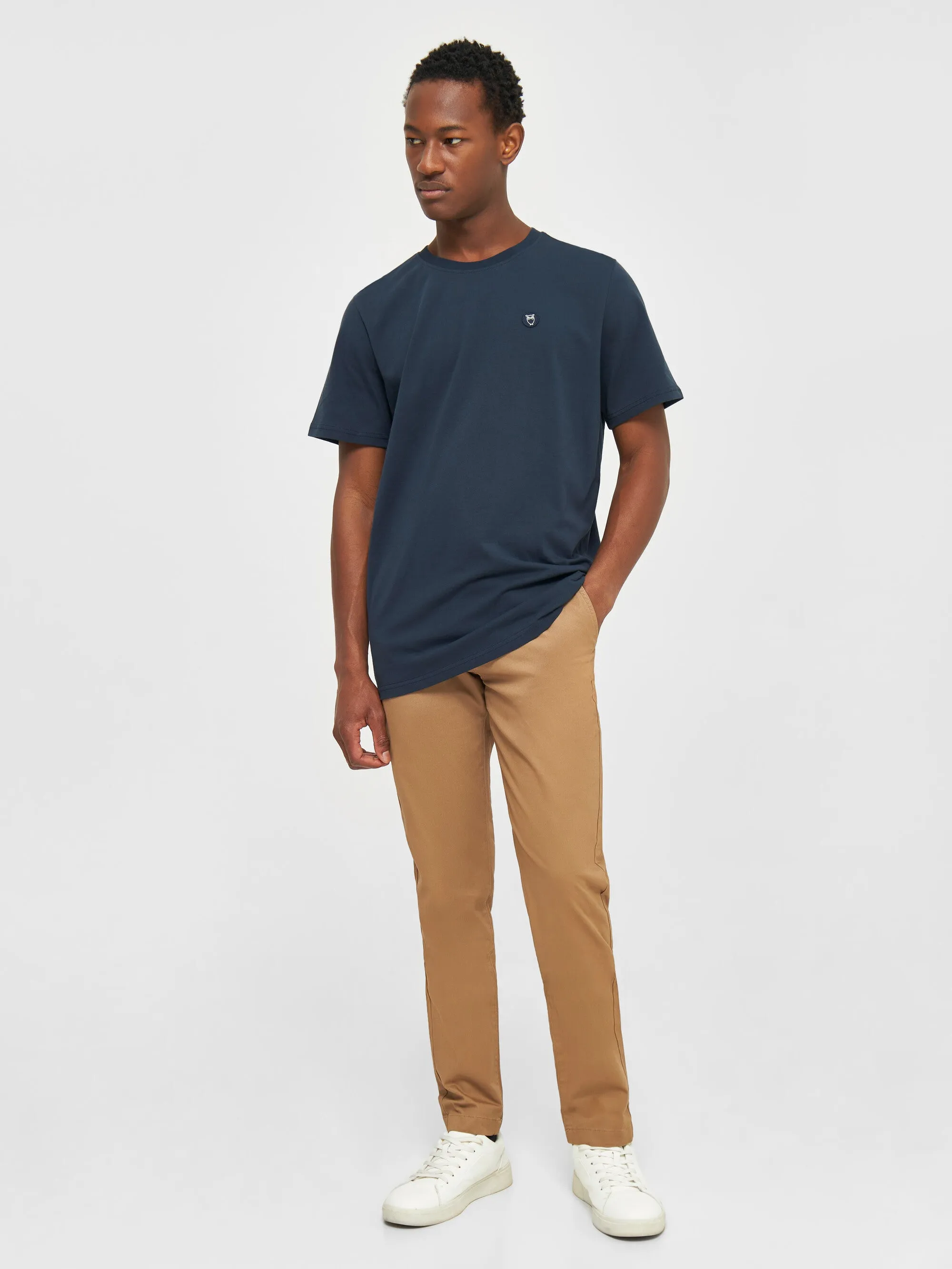 Regular fit Badge t-shirt - Total Eclipse Knowledge Cotton