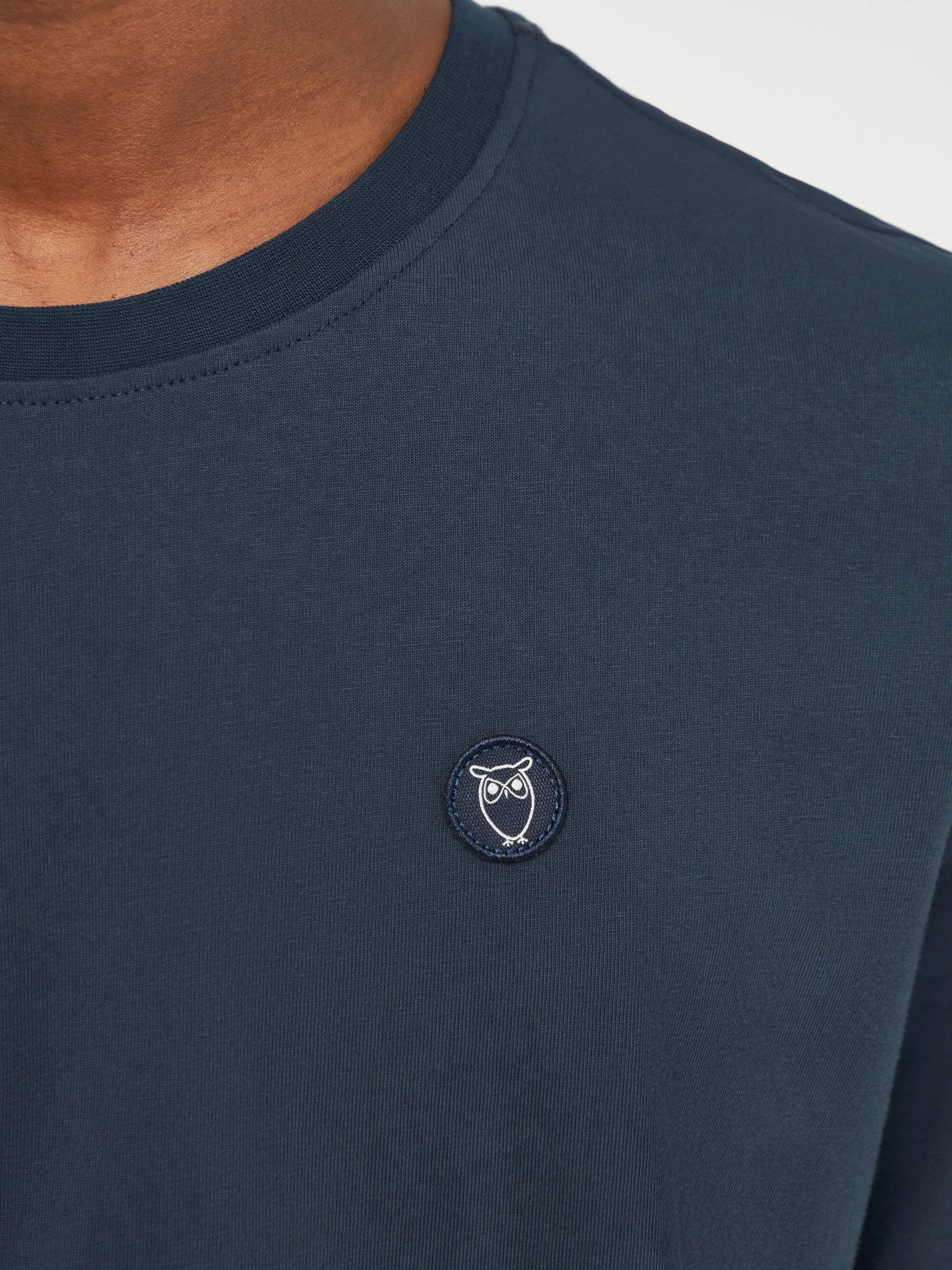Regular fit Badge t-shirt - Total Eclipse Knowledge Cotton