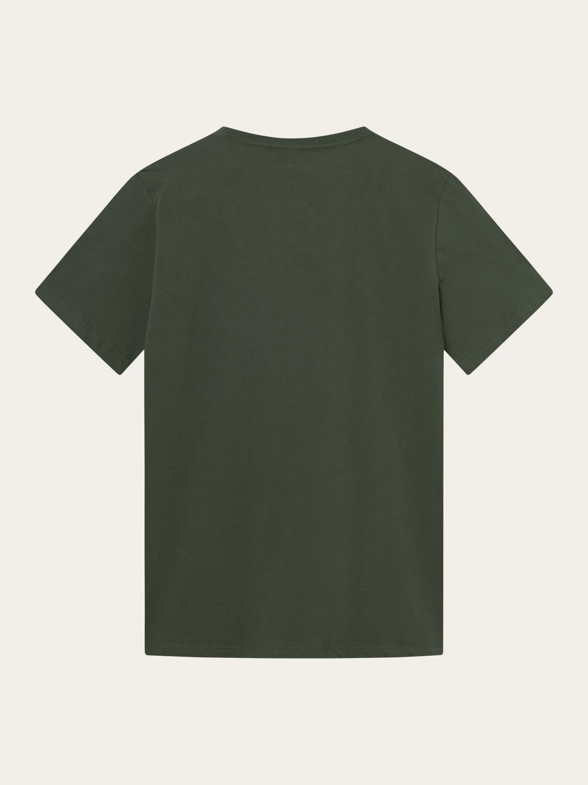 Regular fit Basic tee - Forrest Night Knowledge Cotton