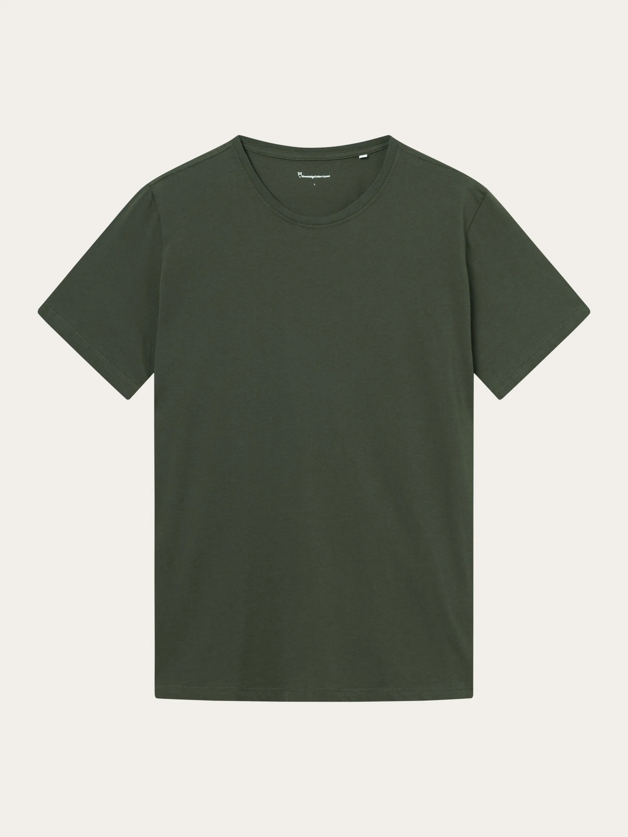 Regular fit Basic tee - Forrest Night Knowledge Cotton