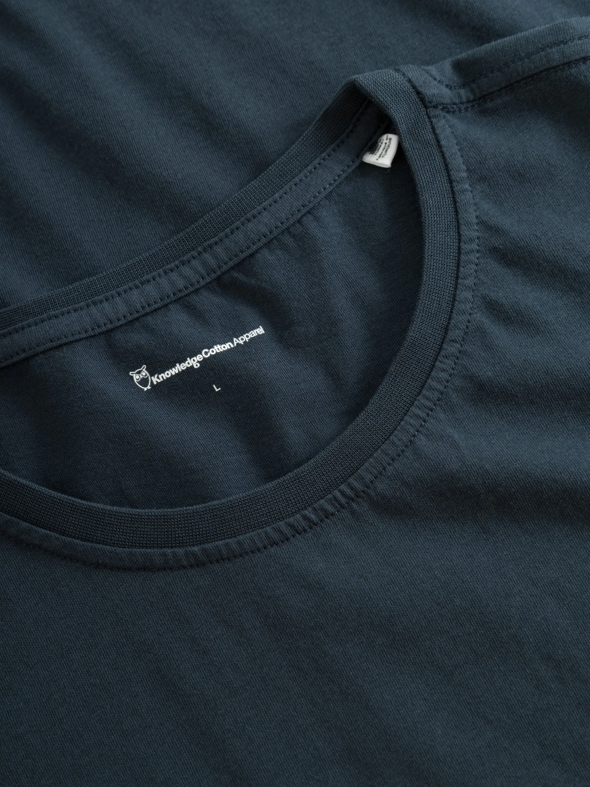Regular fit Basic tee - Total Eclipse Knowledge Cotton
