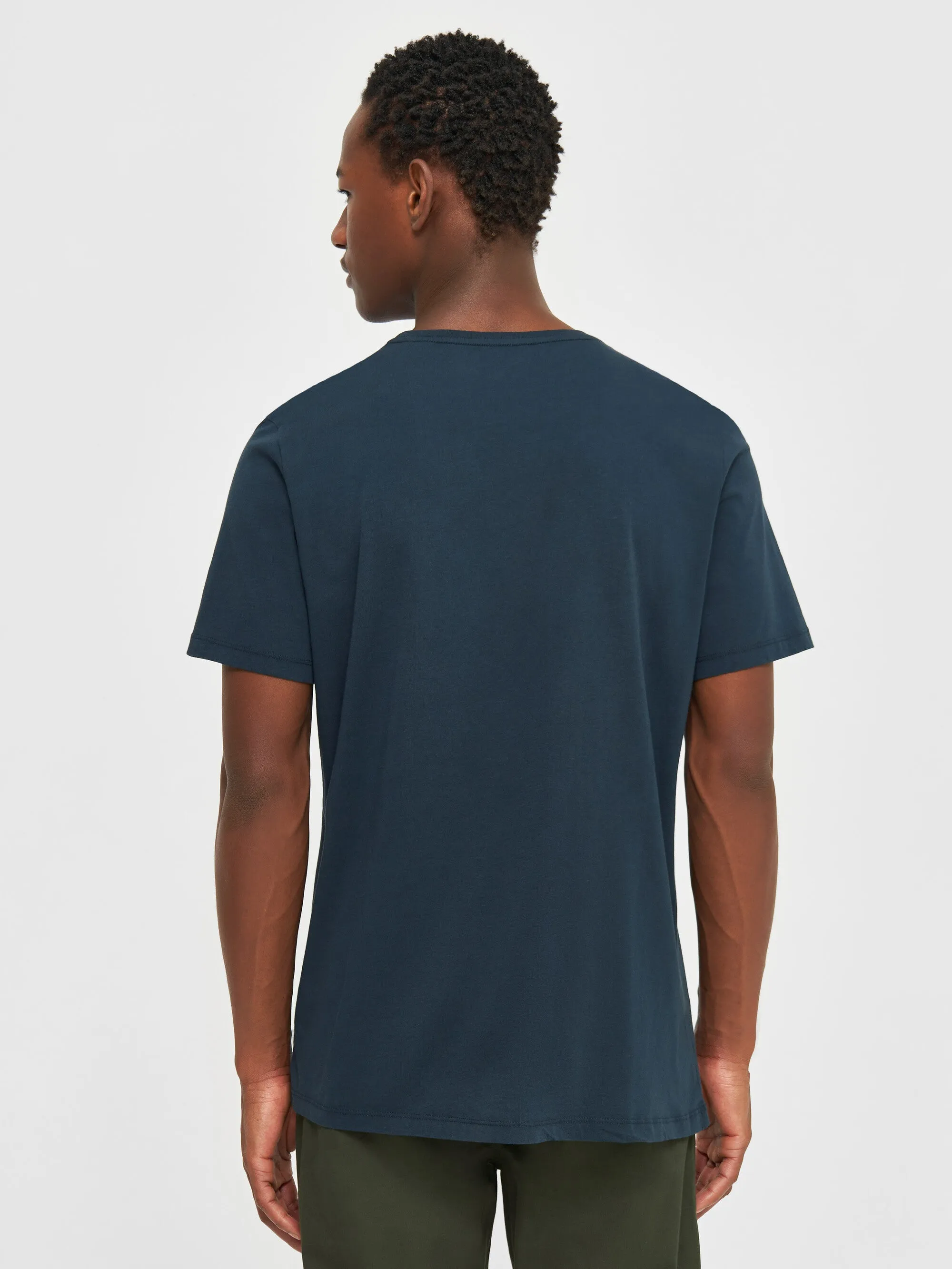 Regular fit Basic tee - Total Eclipse Knowledge Cotton