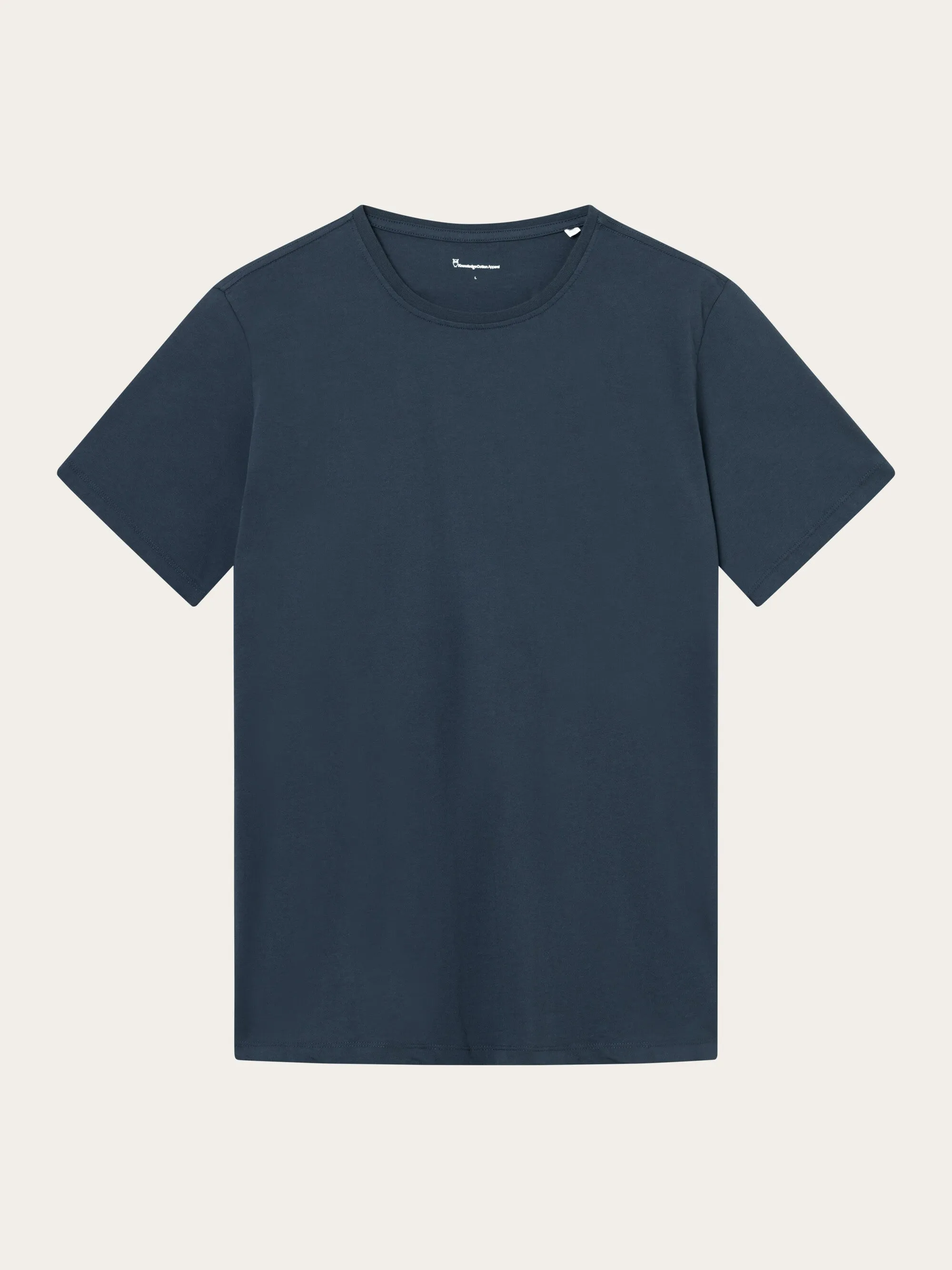 Regular fit Basic tee - Total Eclipse Knowledge Cotton