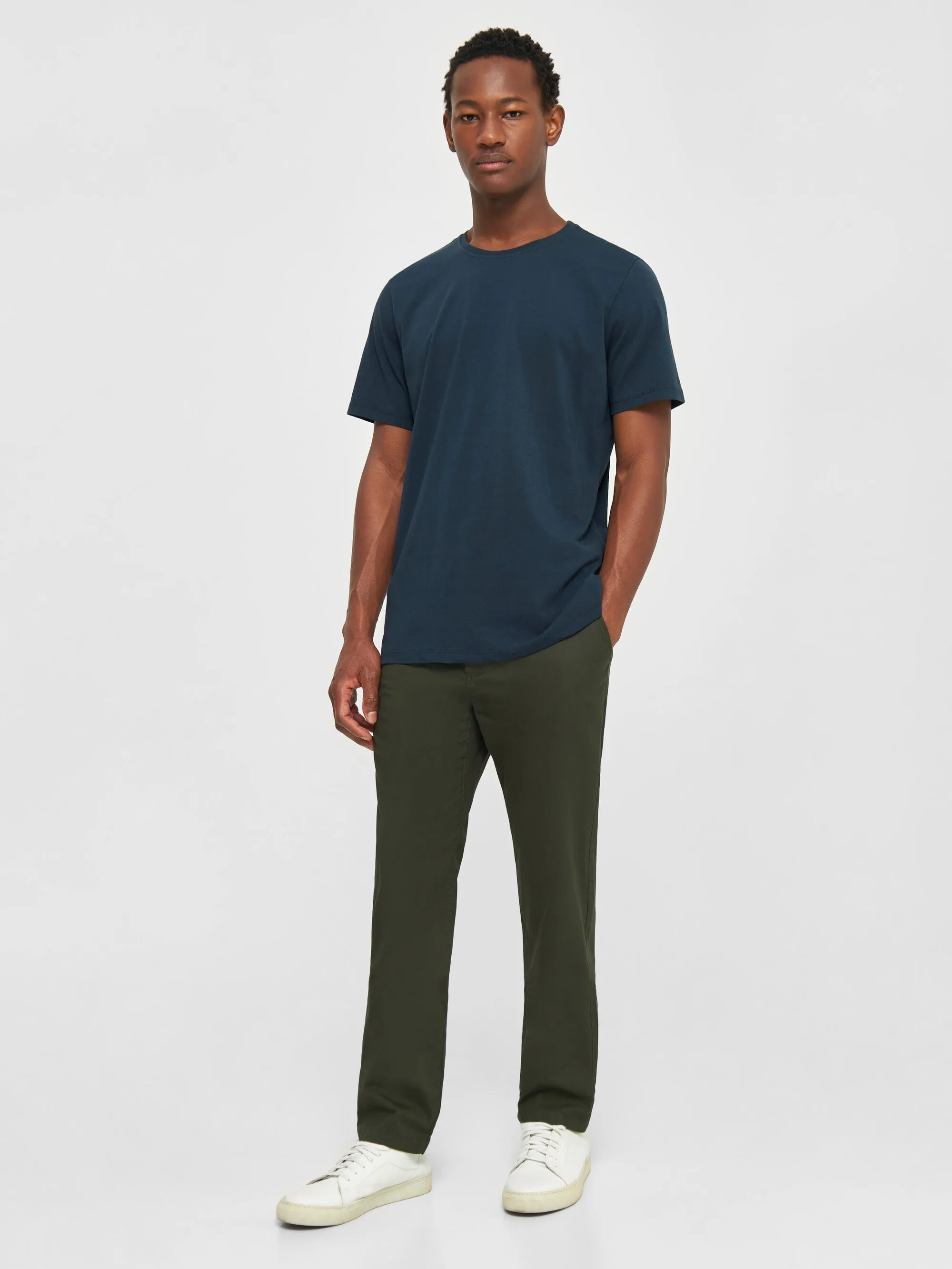 Regular fit Basic tee - Total Eclipse Knowledge Cotton