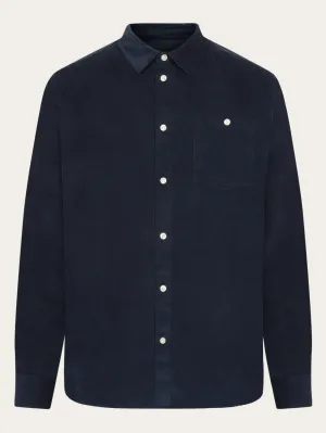 Regular fit corduroy shirt - Total Eclipse Knowledge Cotton