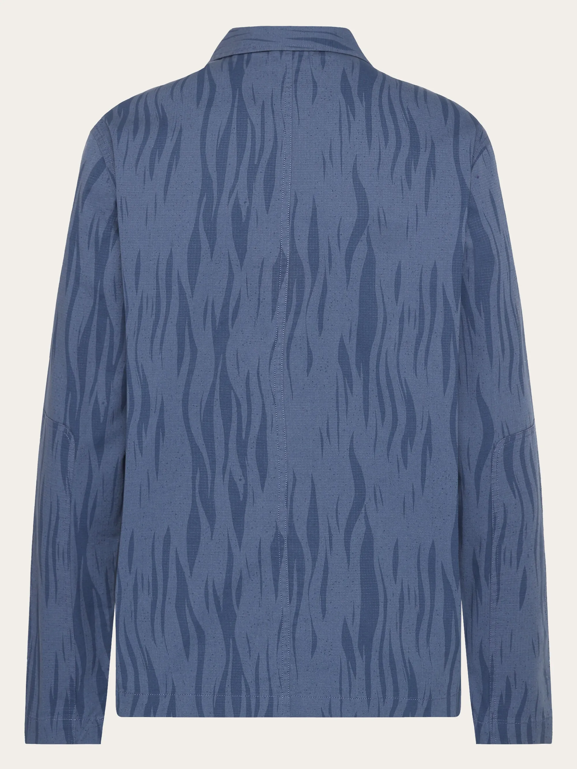 Ripstop Northern Lights overshirt - GOTS/Vega - Blue Knowledge Cotton