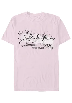 SeeYouSpaceCowboy - Trans Kids Light Pink - T-Shirt