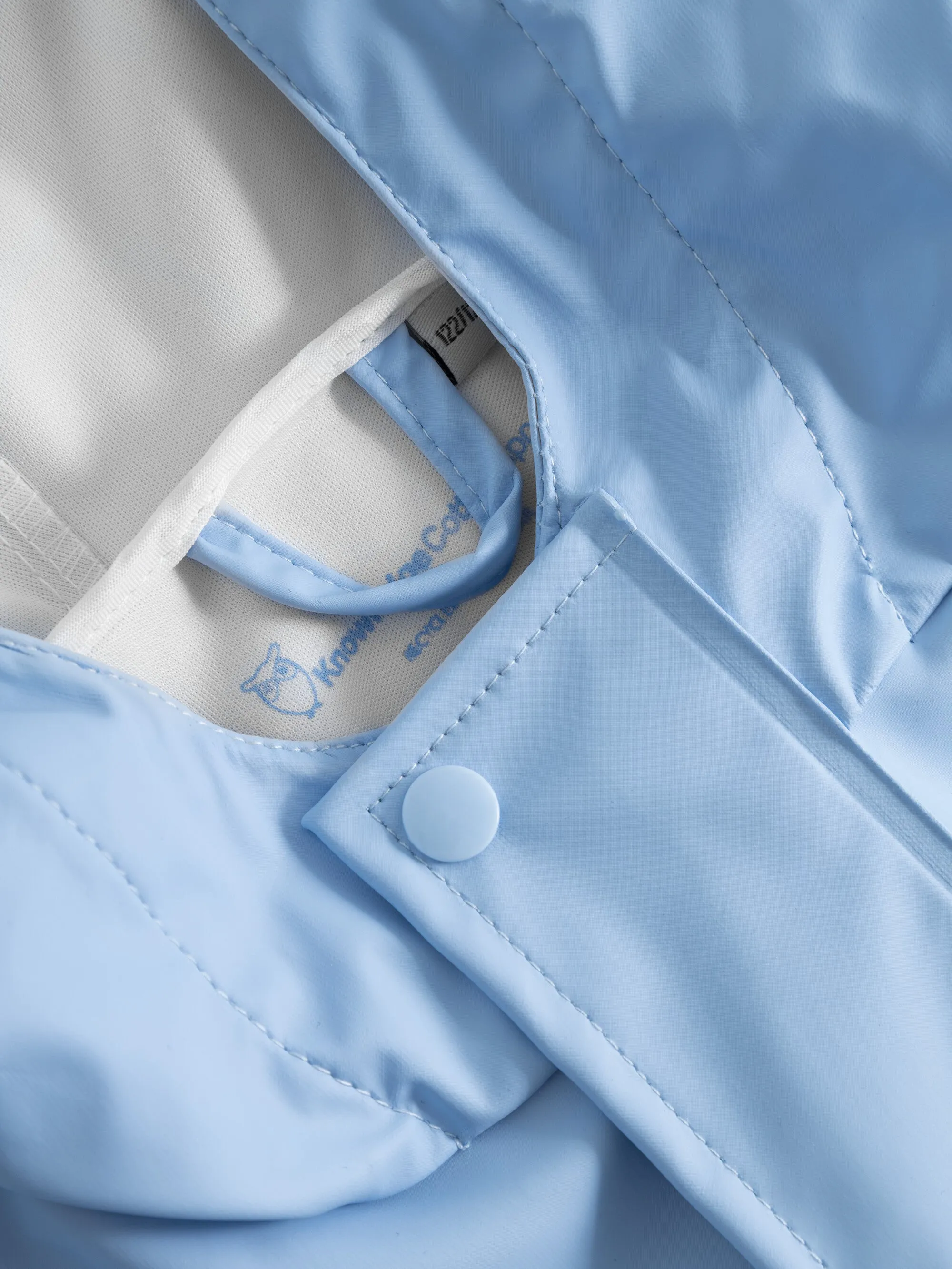 Short rain jacket - Chambray Blue Knowledge Cotton