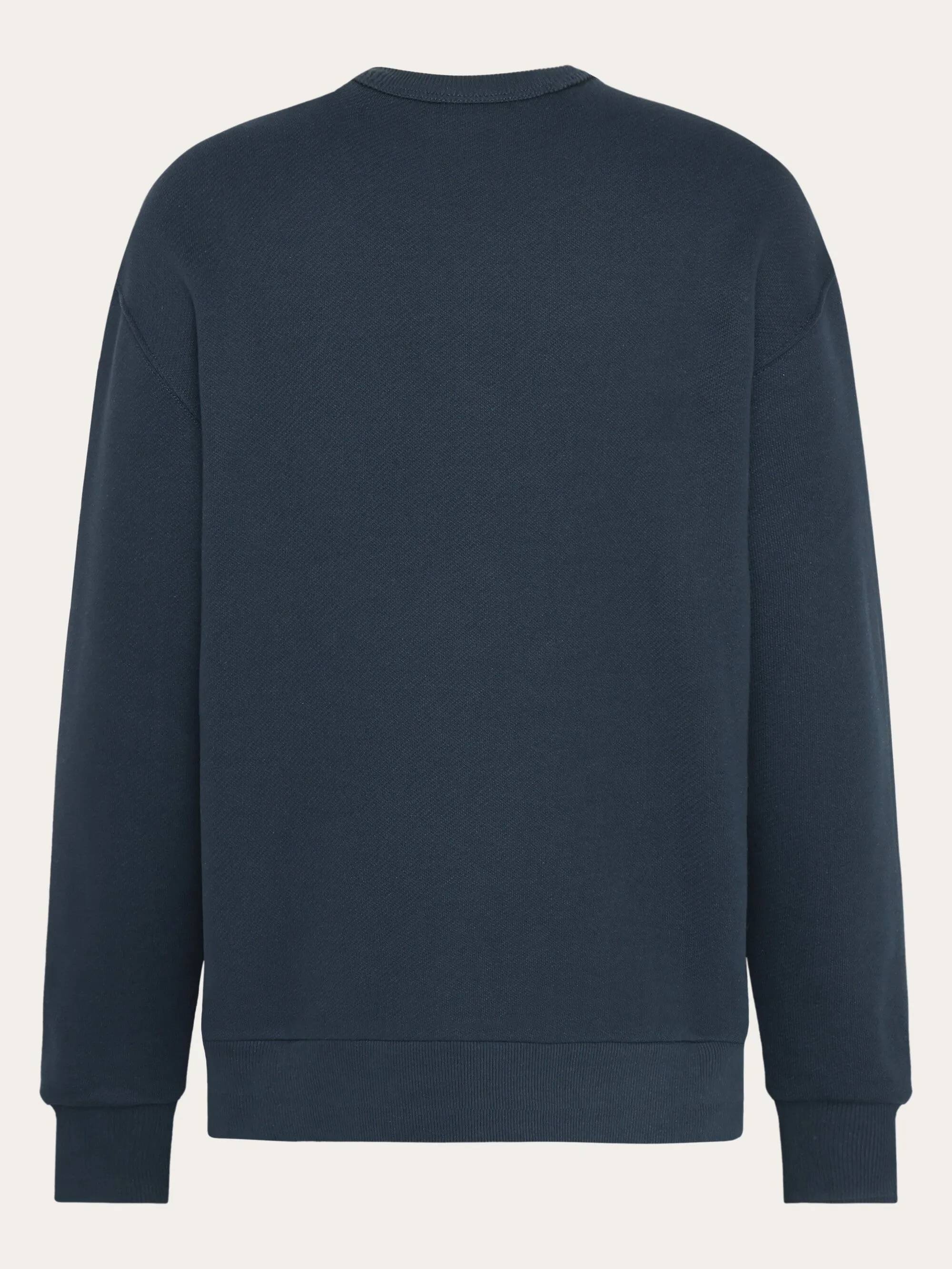 Straight fit sweat with embroidery at chest - Total Eclipse Knowledge Cotton