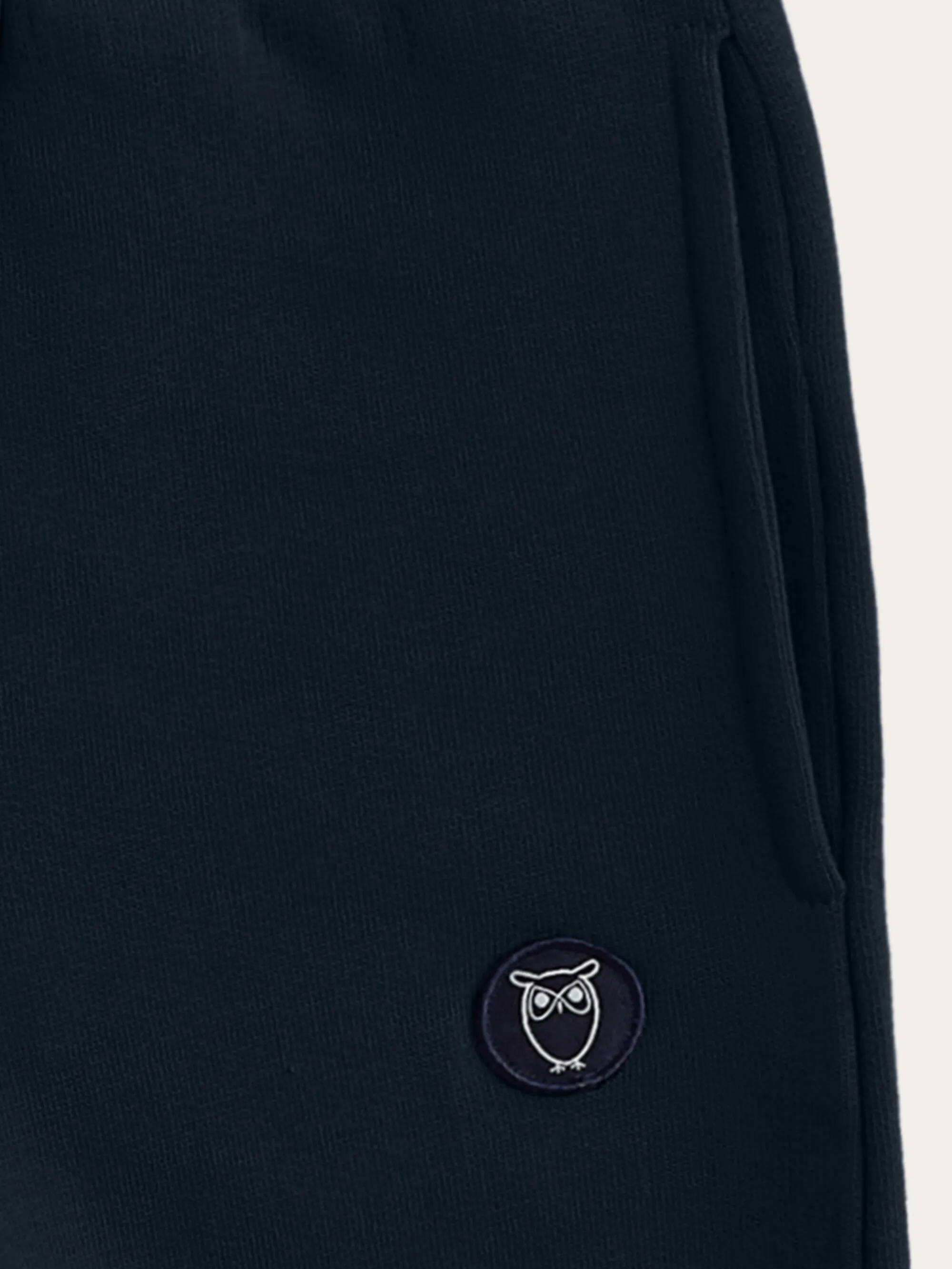Sweat shorts - GOTS/Vegan - Total Eclipse Knowledge Cotton