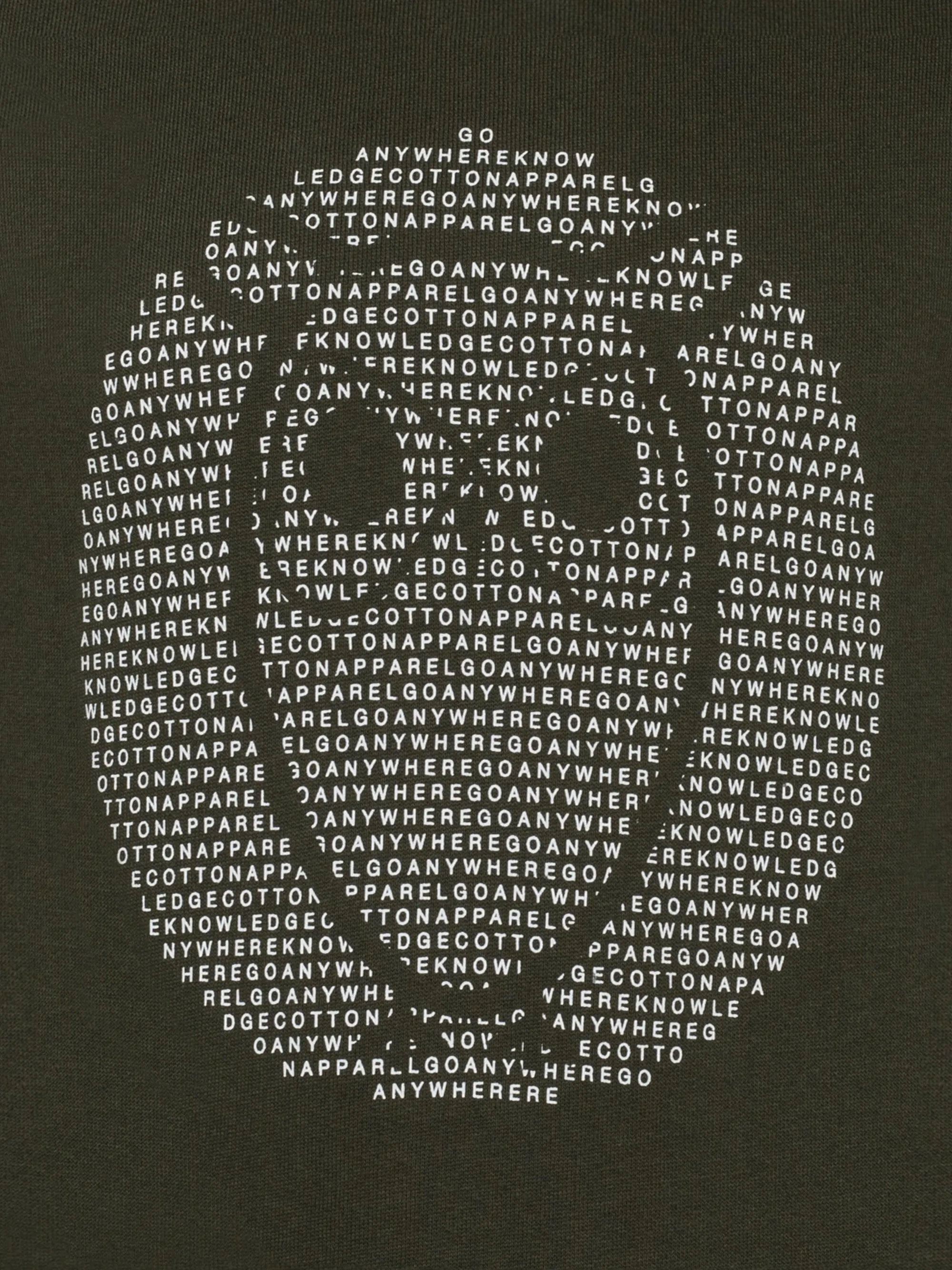 Sweat with big owl print - Forrest Night Knowledge Cotton