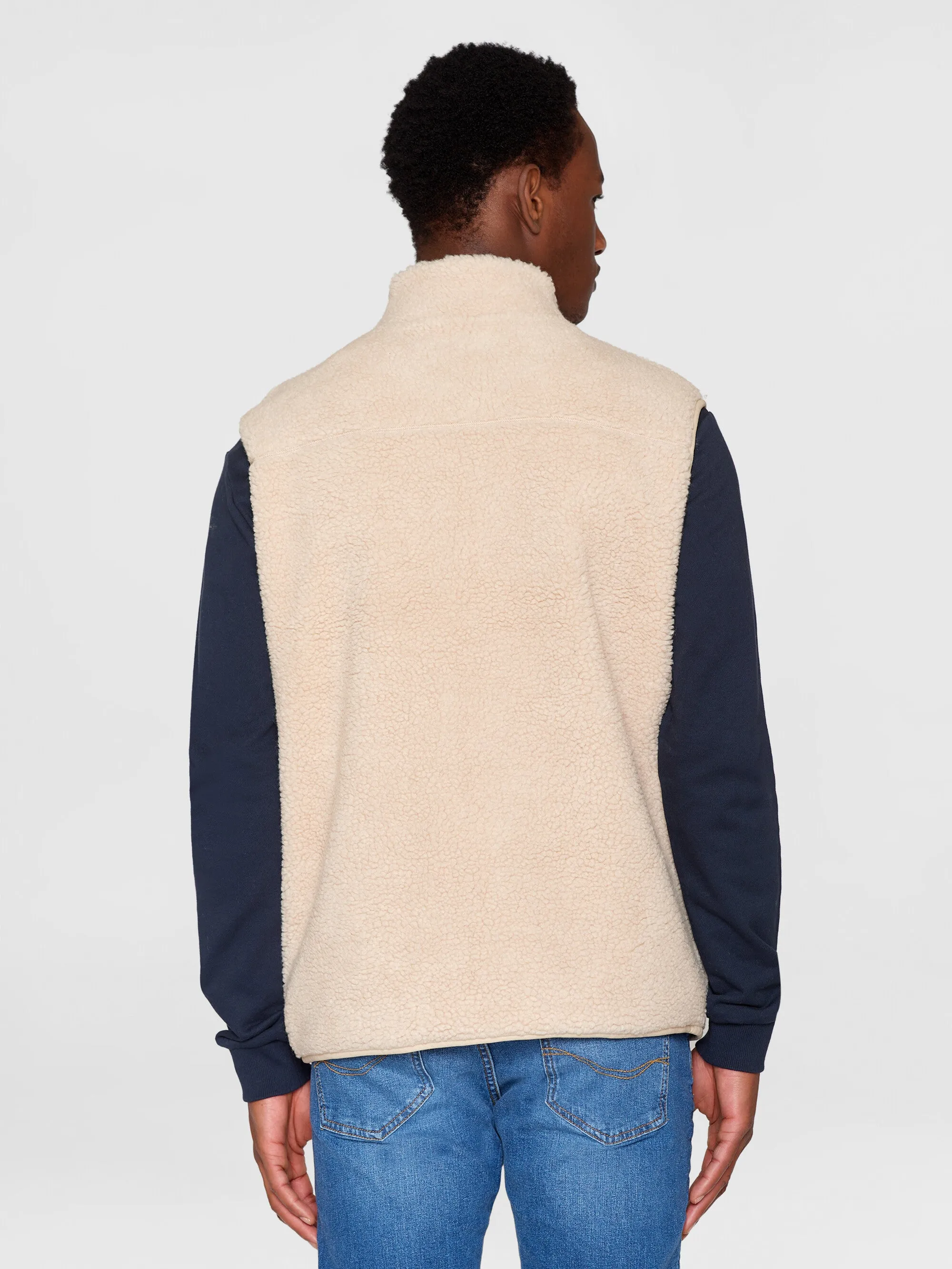 Teddy fleece vest - Item Colour Knowledge Cotton