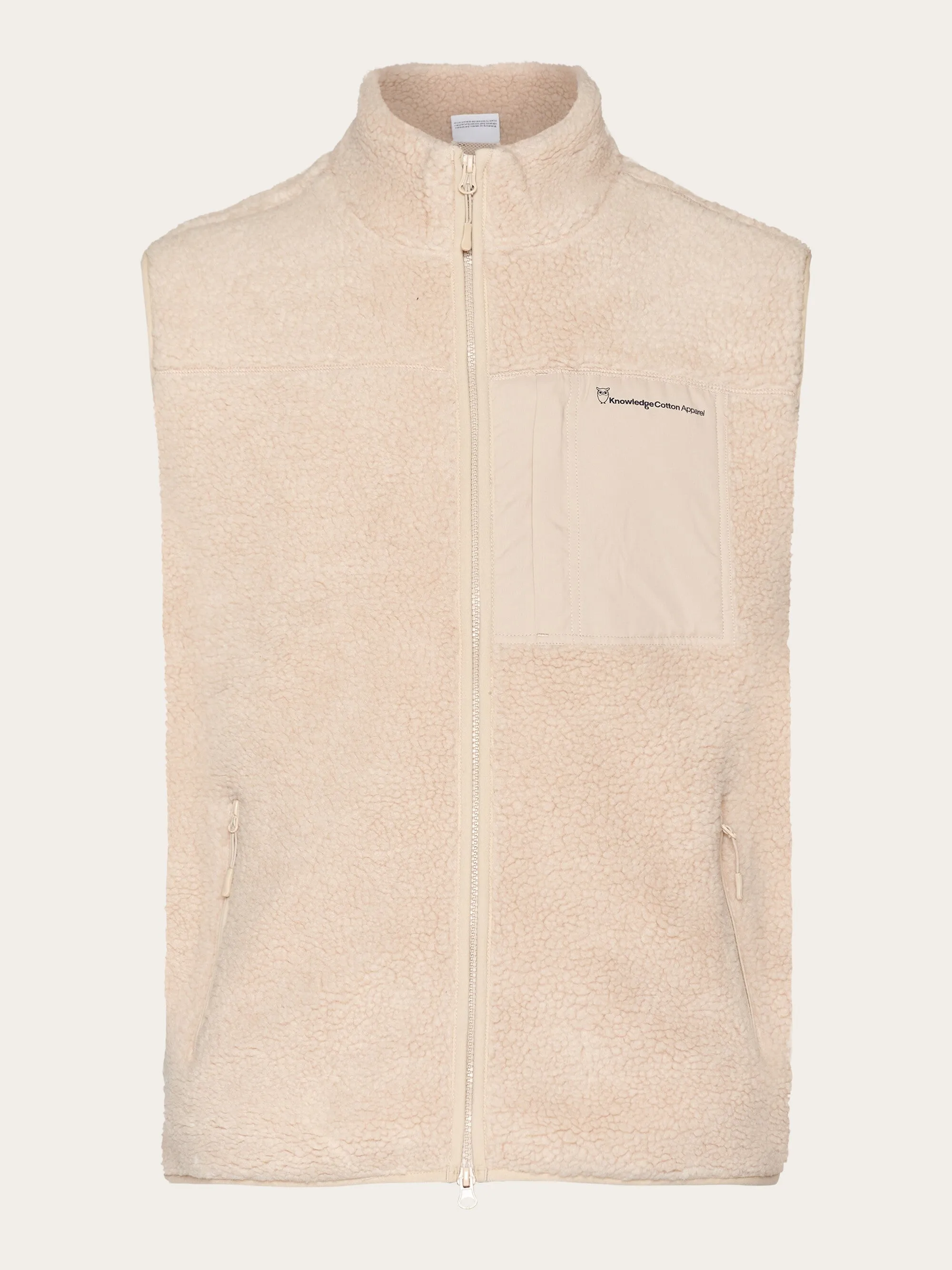 Teddy fleece vest - Item Colour Knowledge Cotton