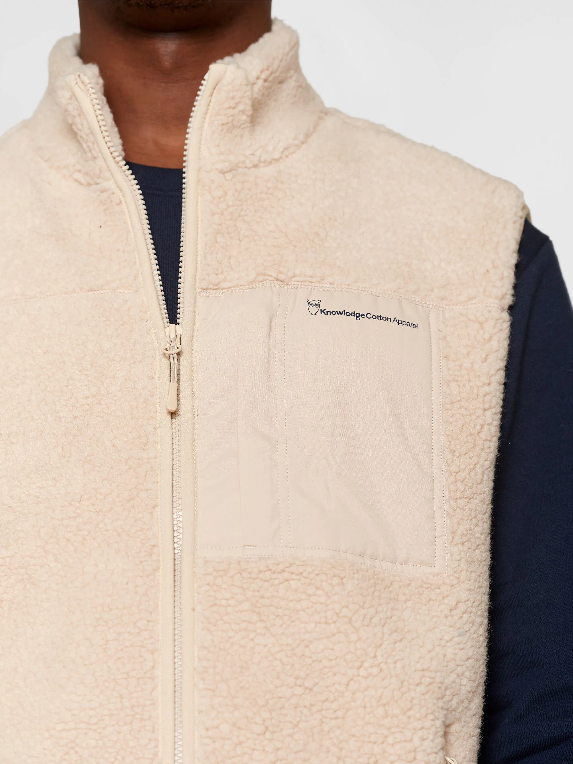 Teddy fleece vest - Item Colour Knowledge Cotton