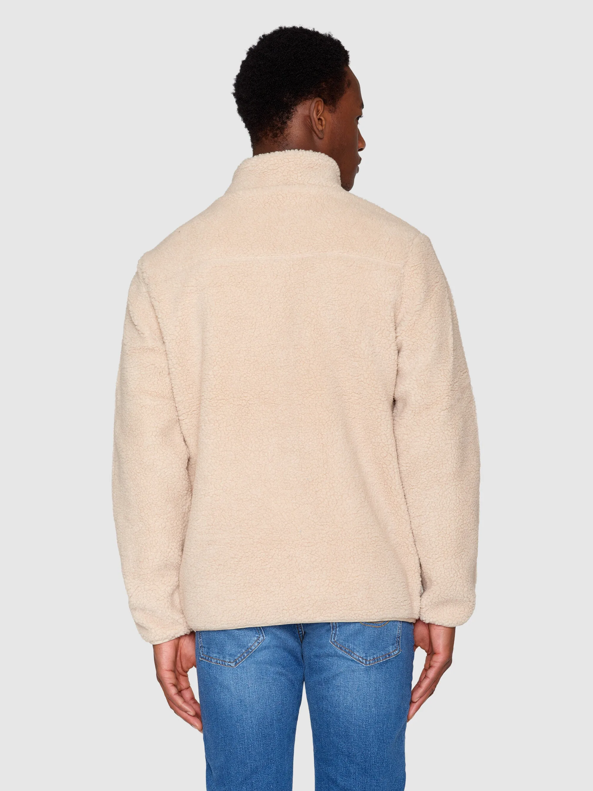 Teddy fleece zip sweat - Item Colour Knowledge Cotton