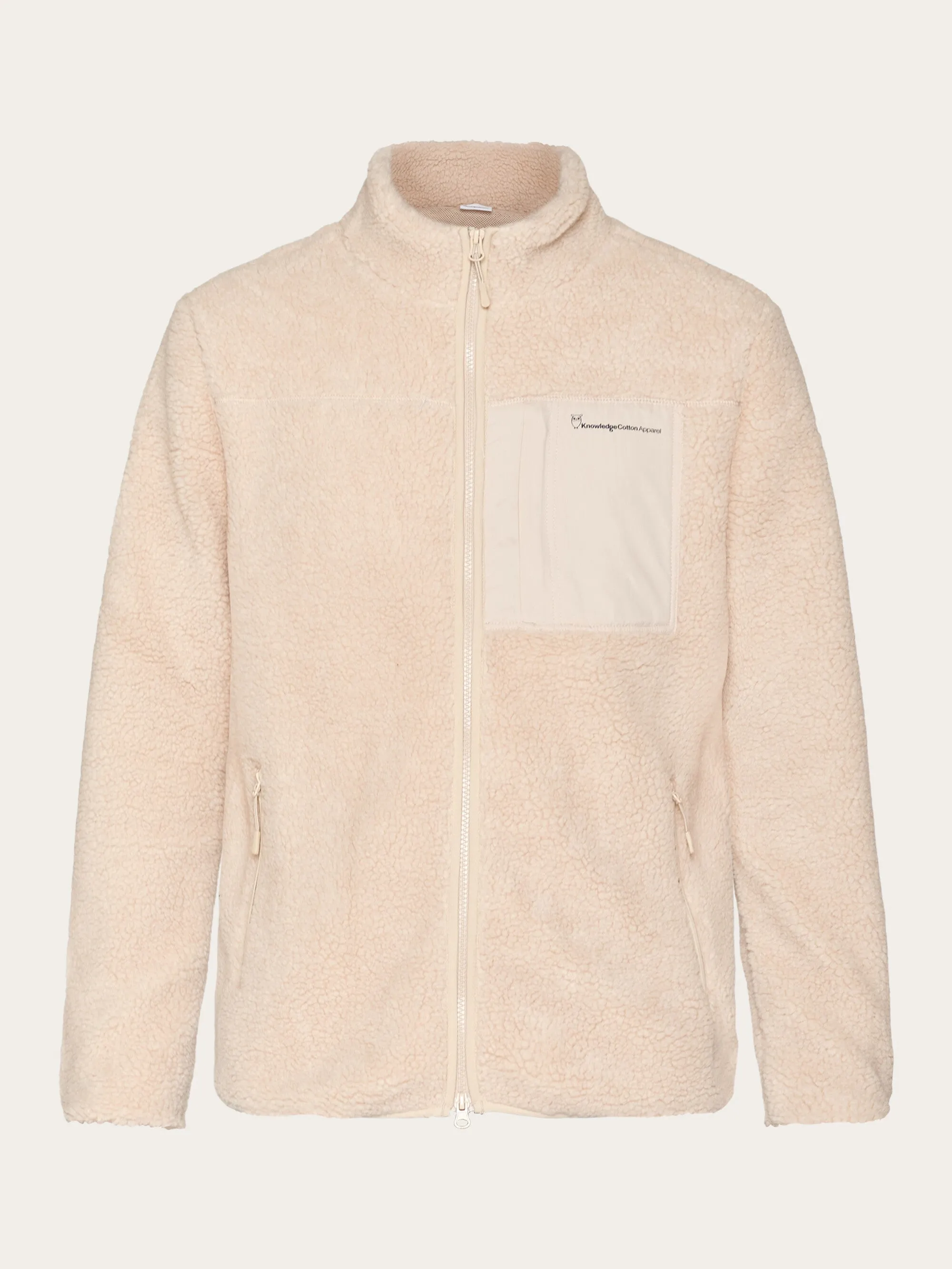 Teddy fleece zip sweat - Item Colour Knowledge Cotton