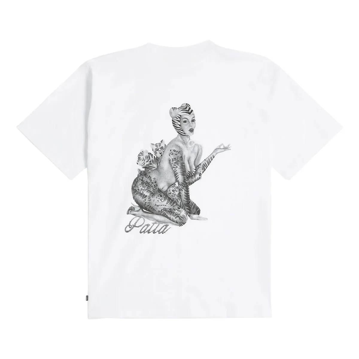 Tiger Lady Tee 'White'