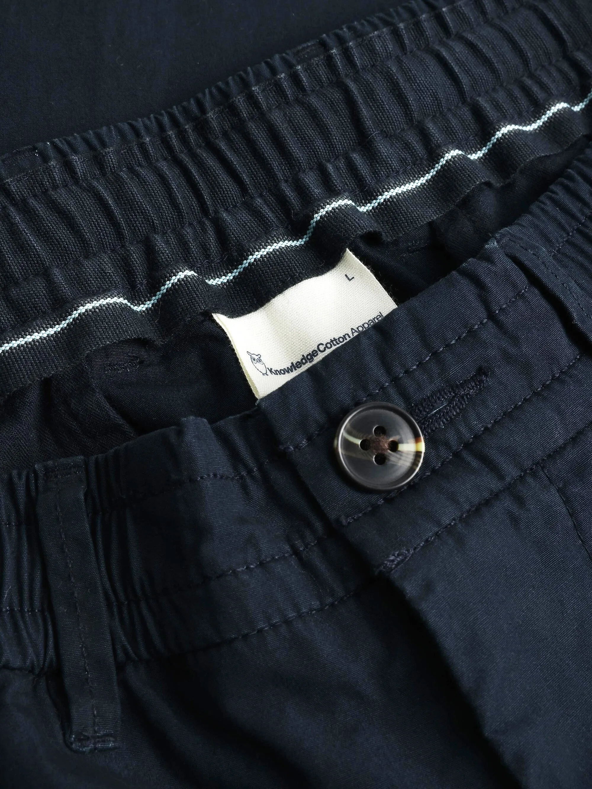 TIM Organic Cotton Pant GOTS/Vegan - Total Eclipse Knowledge Cotton