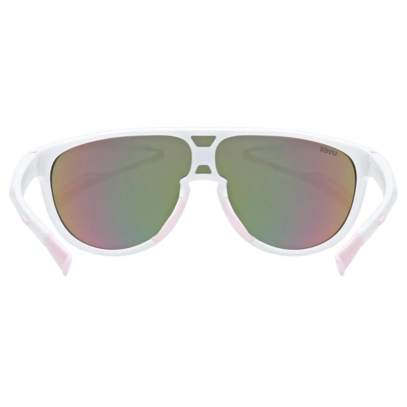 Uvex Sportstyle 514 kids sunglasses - White Matt Mirror Pink