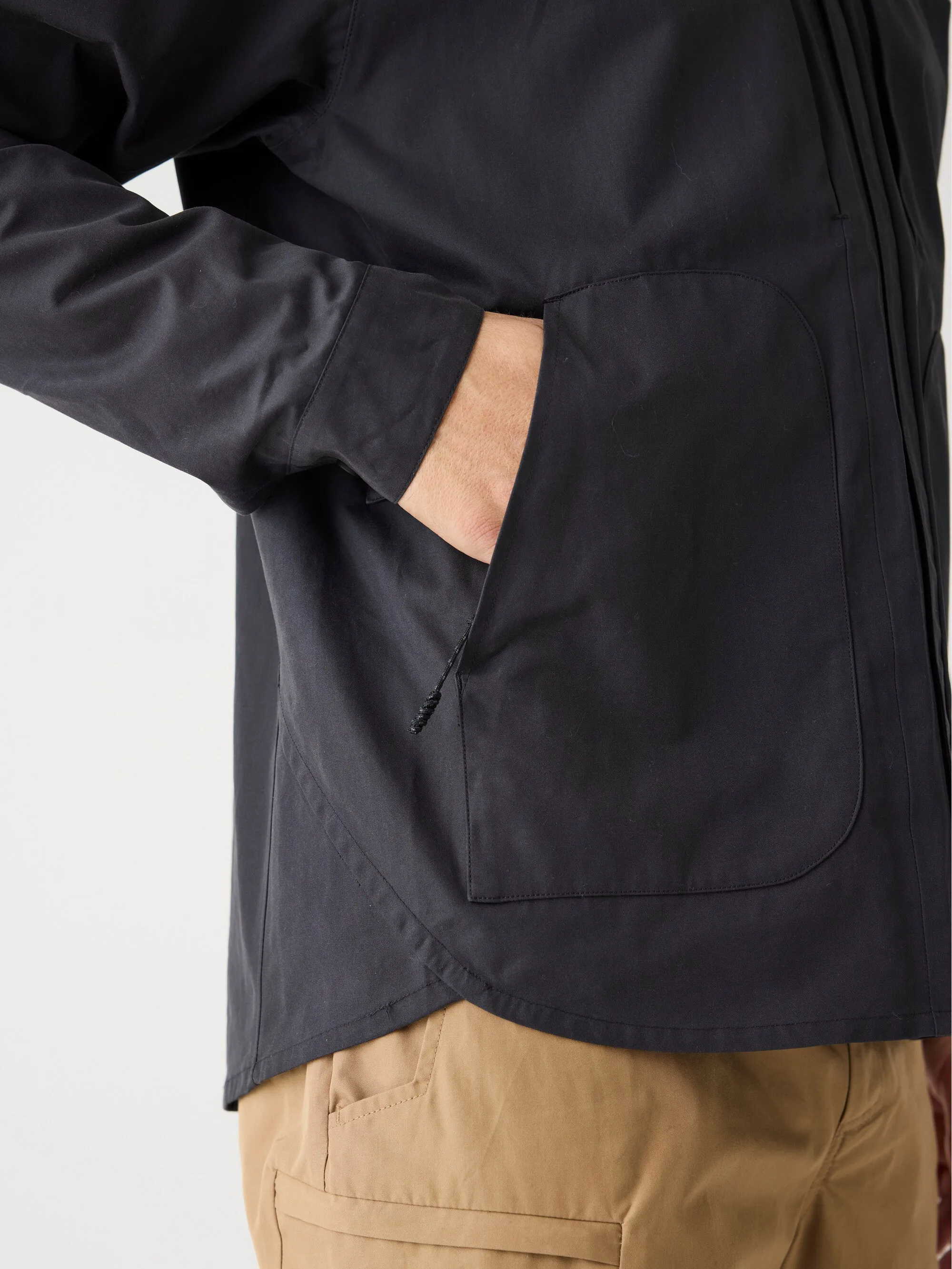 Vent Canvas 200 Classic Jacket - GOTS/Vegan - Black Jet Knowledge Cotton