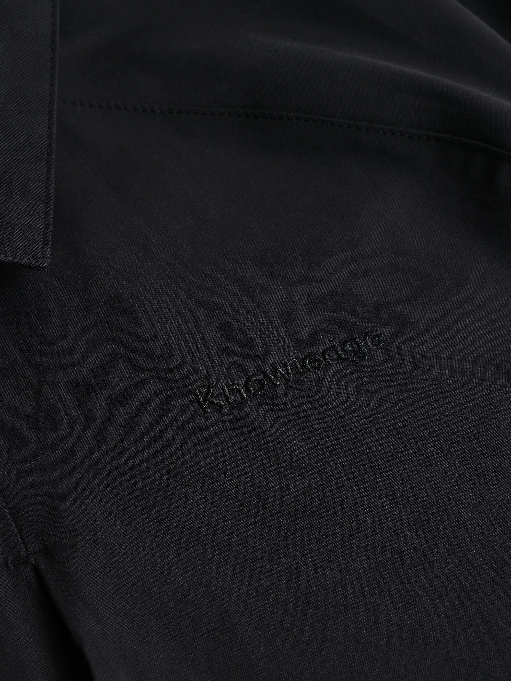 Vent Canvas 200 Classic Jacket - GOTS/Vegan - Black Jet Knowledge Cotton