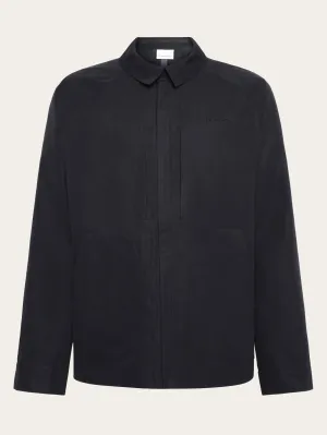 Vent Canvas 200 Classic Jacket - GOTS/Vegan - Black Jet Knowledge Cotton