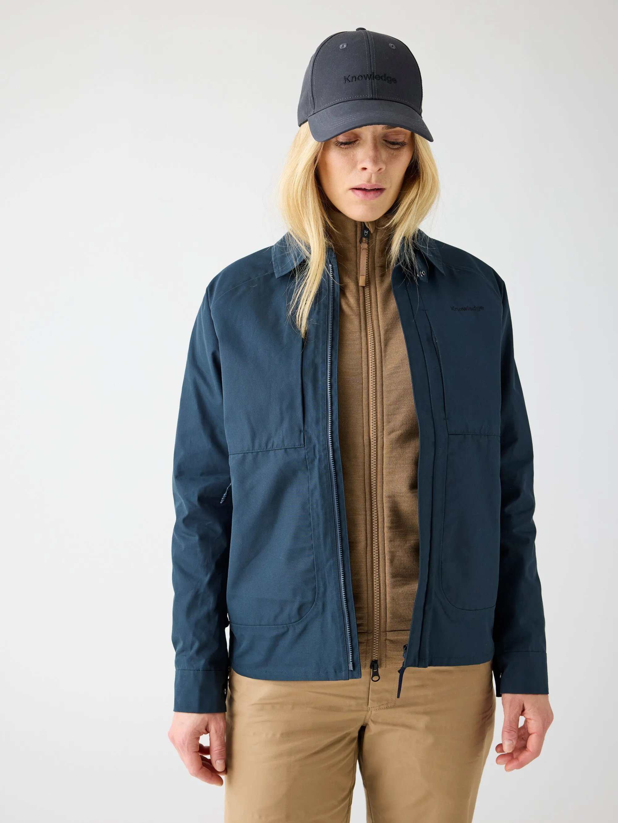 Vent Canvas 200 Classic Jacket - GOTS/Vegan - Total Eclipse Knowledge Cotton